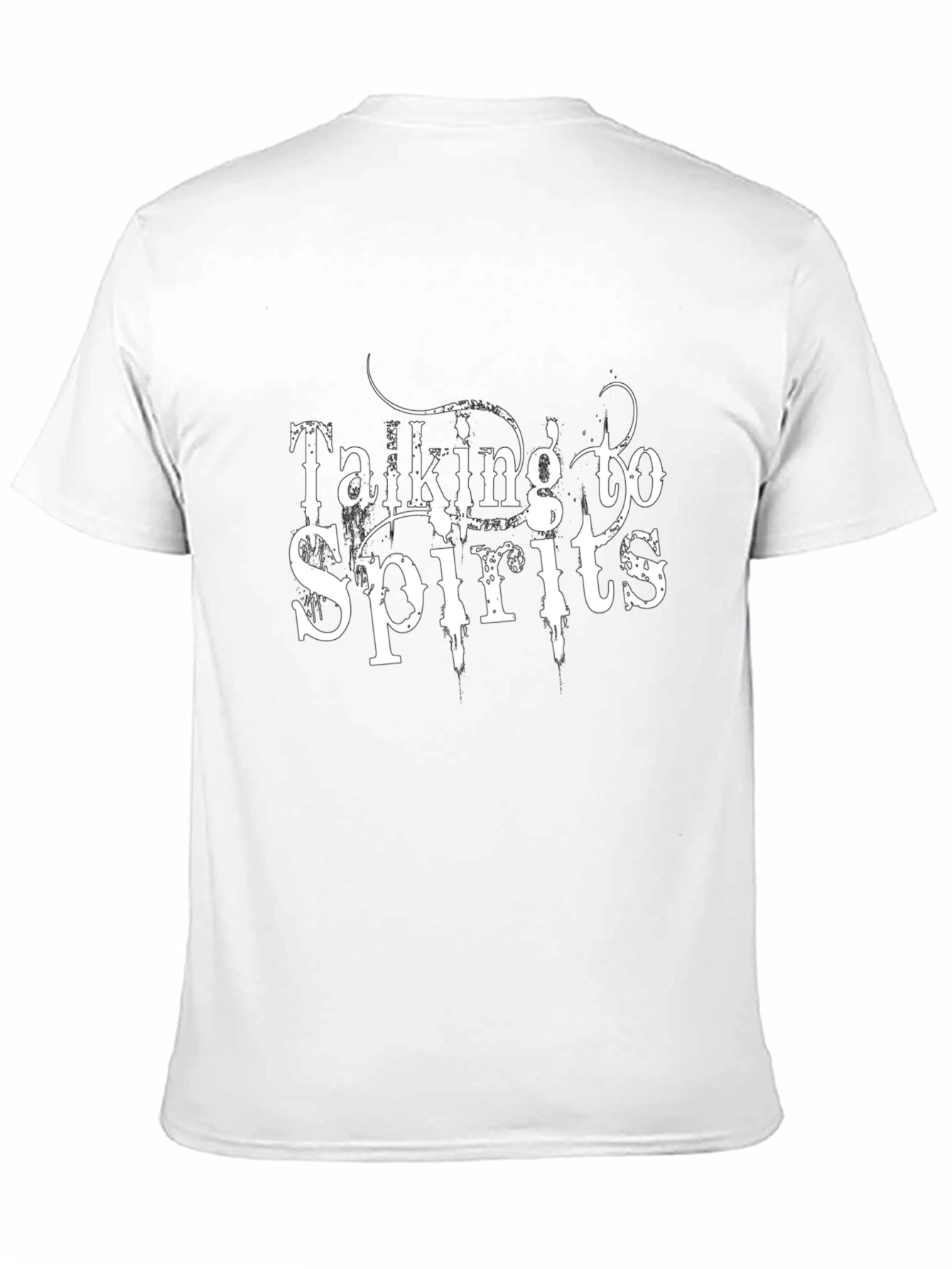 Talking to Spirits Graphic Print T-Shirt