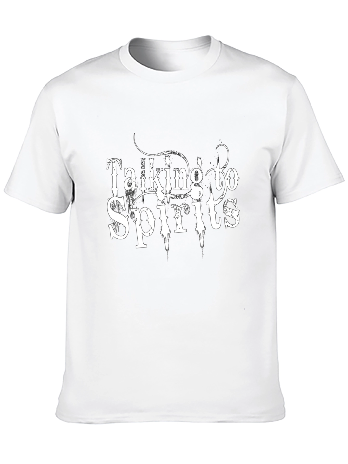 Talking to Spirits Graphic Print T-Shirt