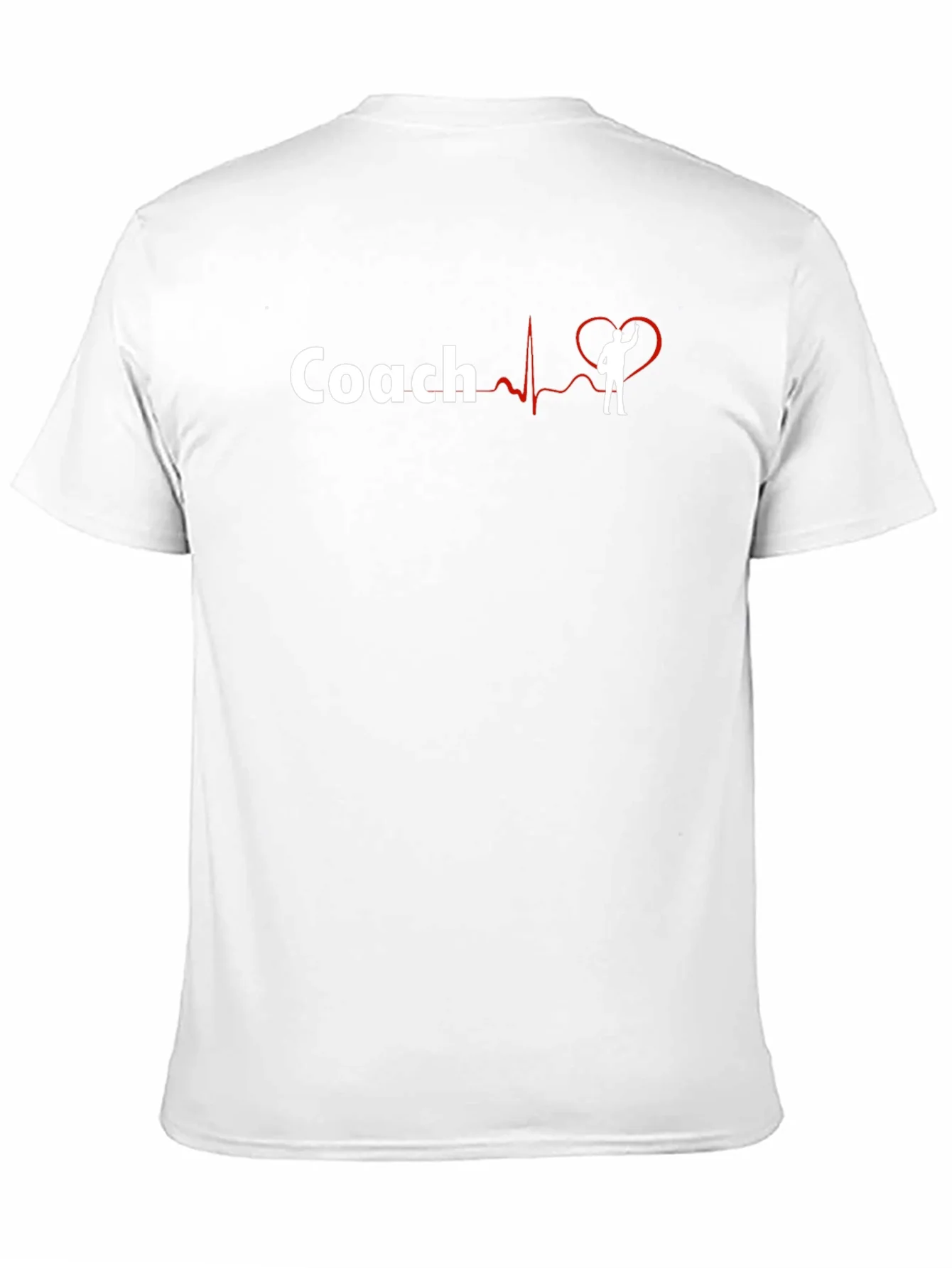 Coach Heartbeat T-Shirt - Perfect for Sports Coaches
