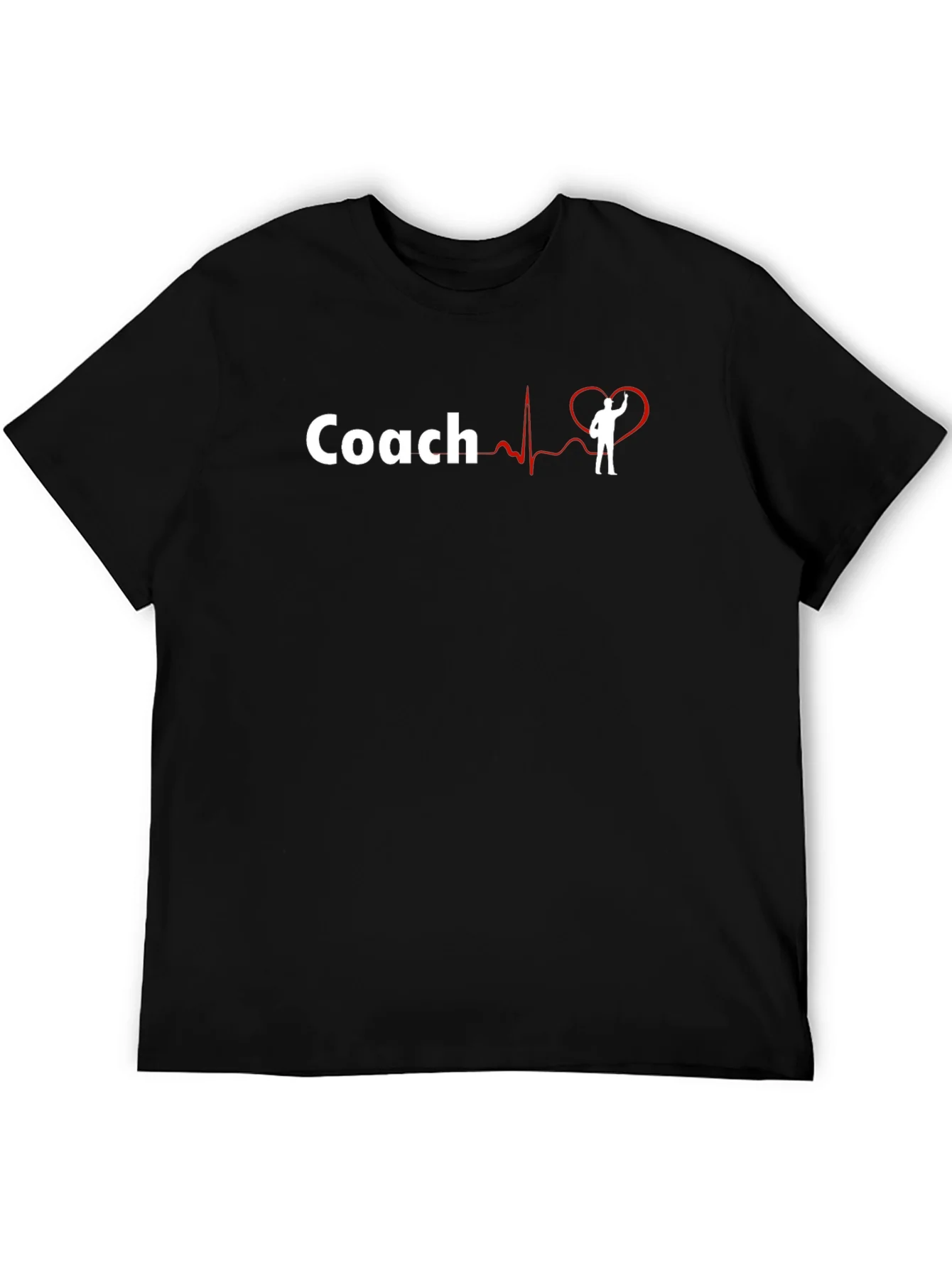 Coach Heartbeat T-Shirt - Perfect for Sports Coaches