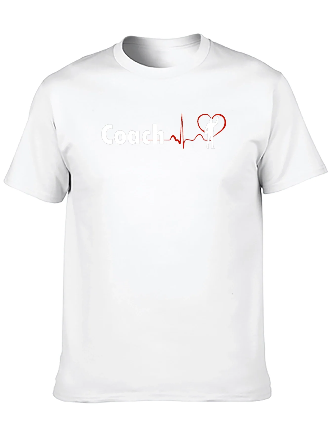 Coach Heartbeat T-Shirt - Perfect for Sports Coaches