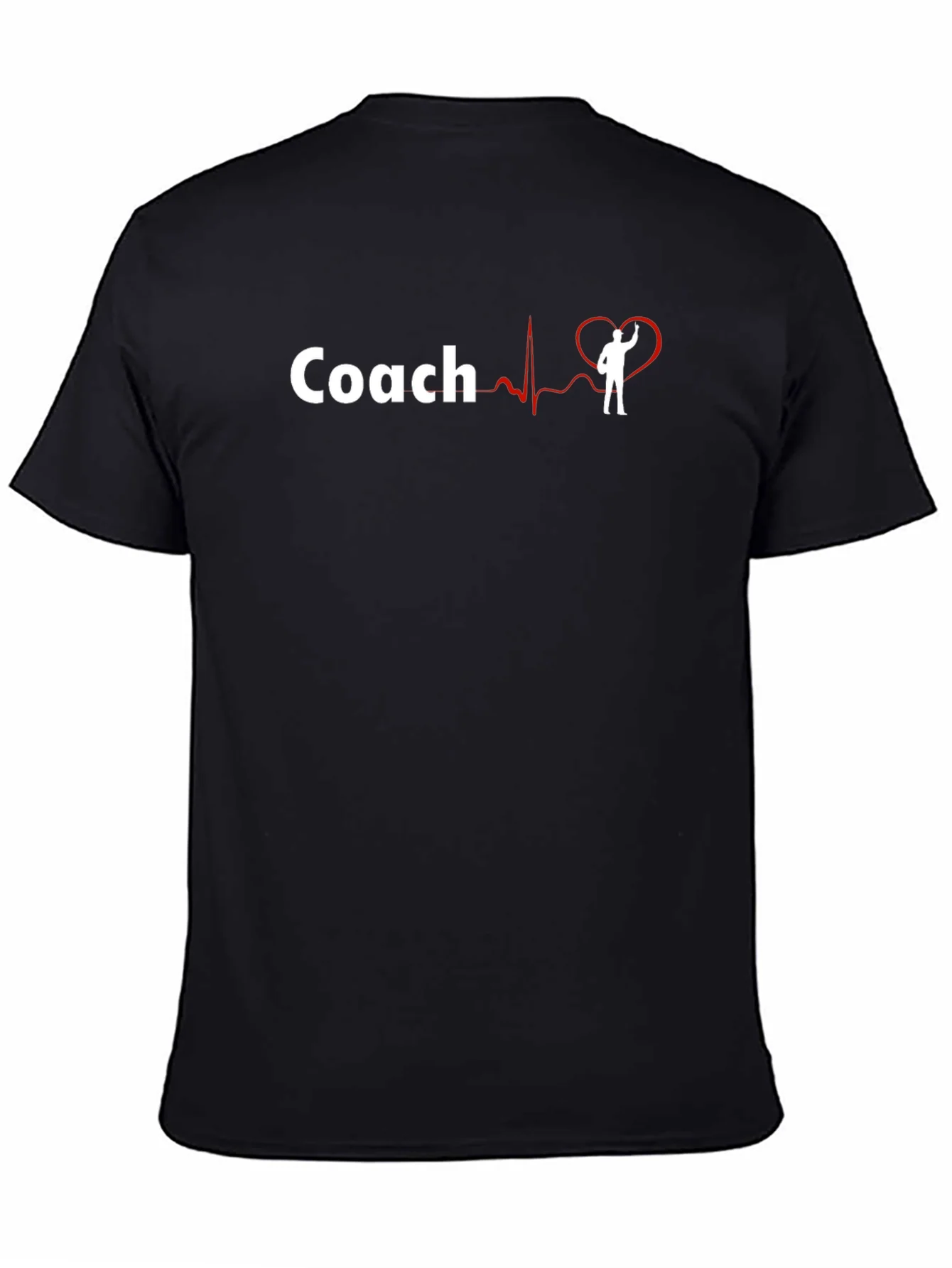 Coach Heartbeat T-Shirt - Perfect for Sports Coaches