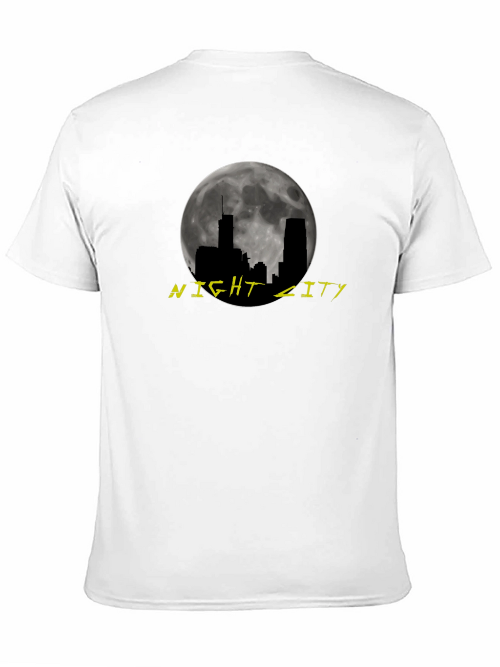Night City Graphic Tee - Mens Black T-Shirt