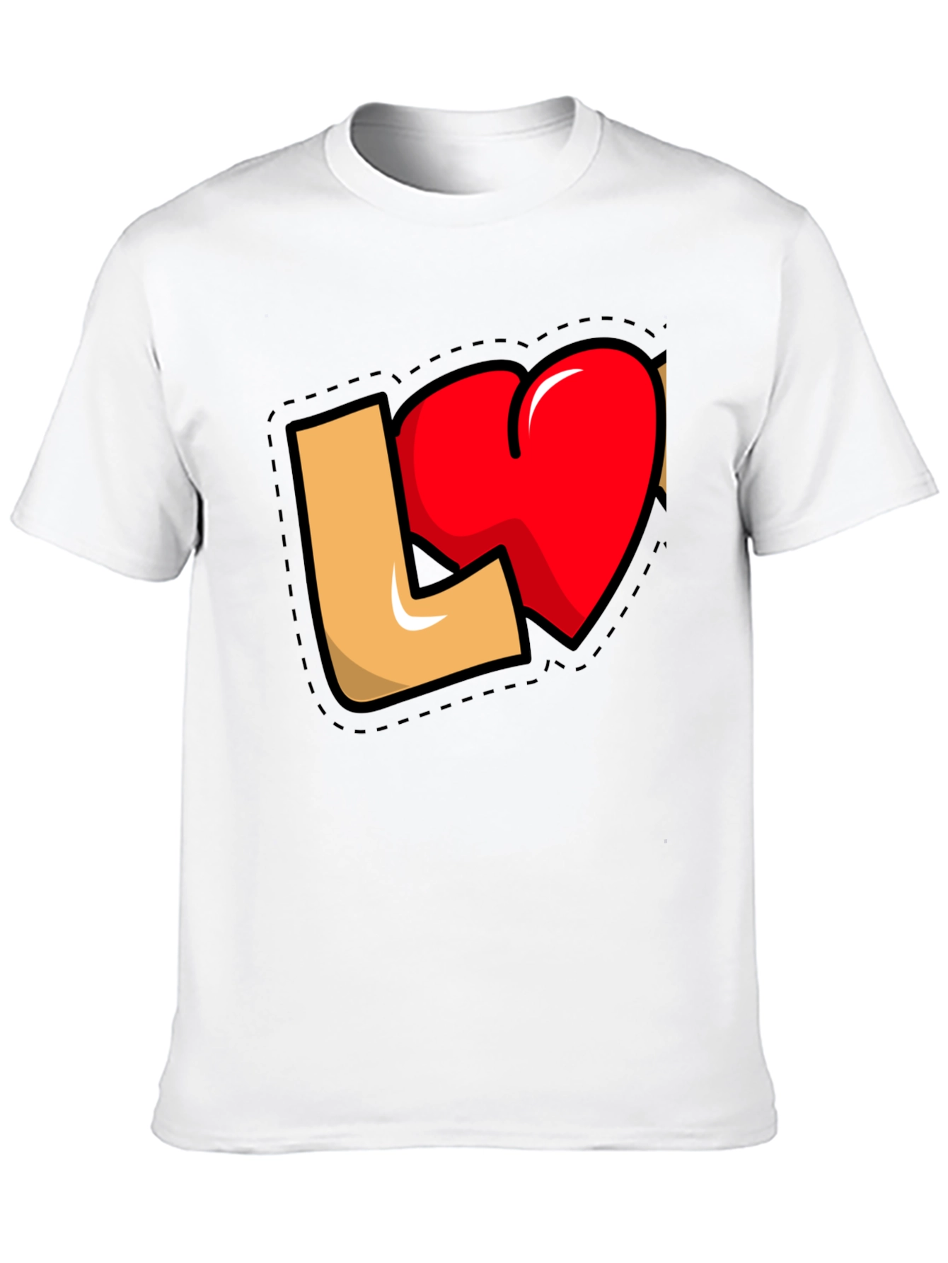 Love Graphic Black T-Shirt