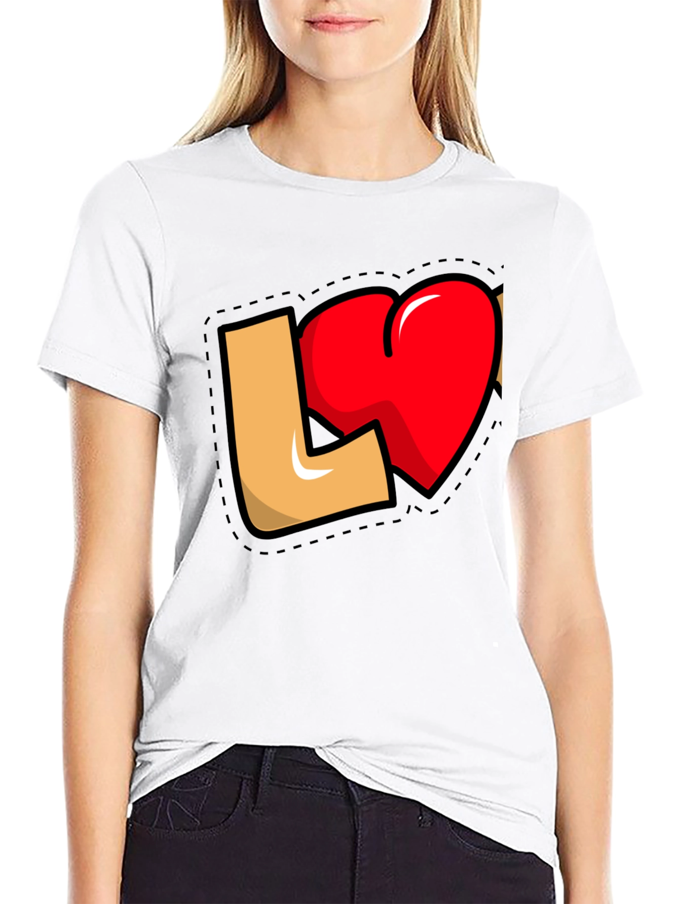Love Graphic Black T-Shirt