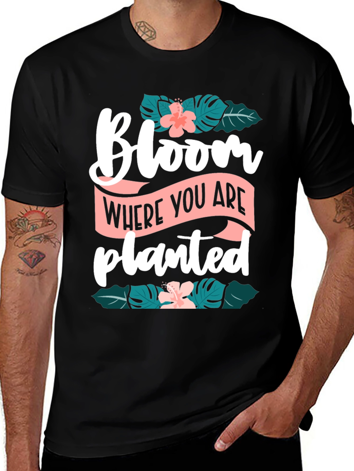 Bloom Where You Are Planted Graphic Tee