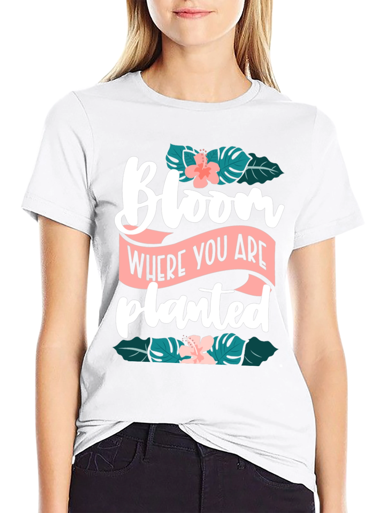Bloom Where You Are Planted Graphic Tee