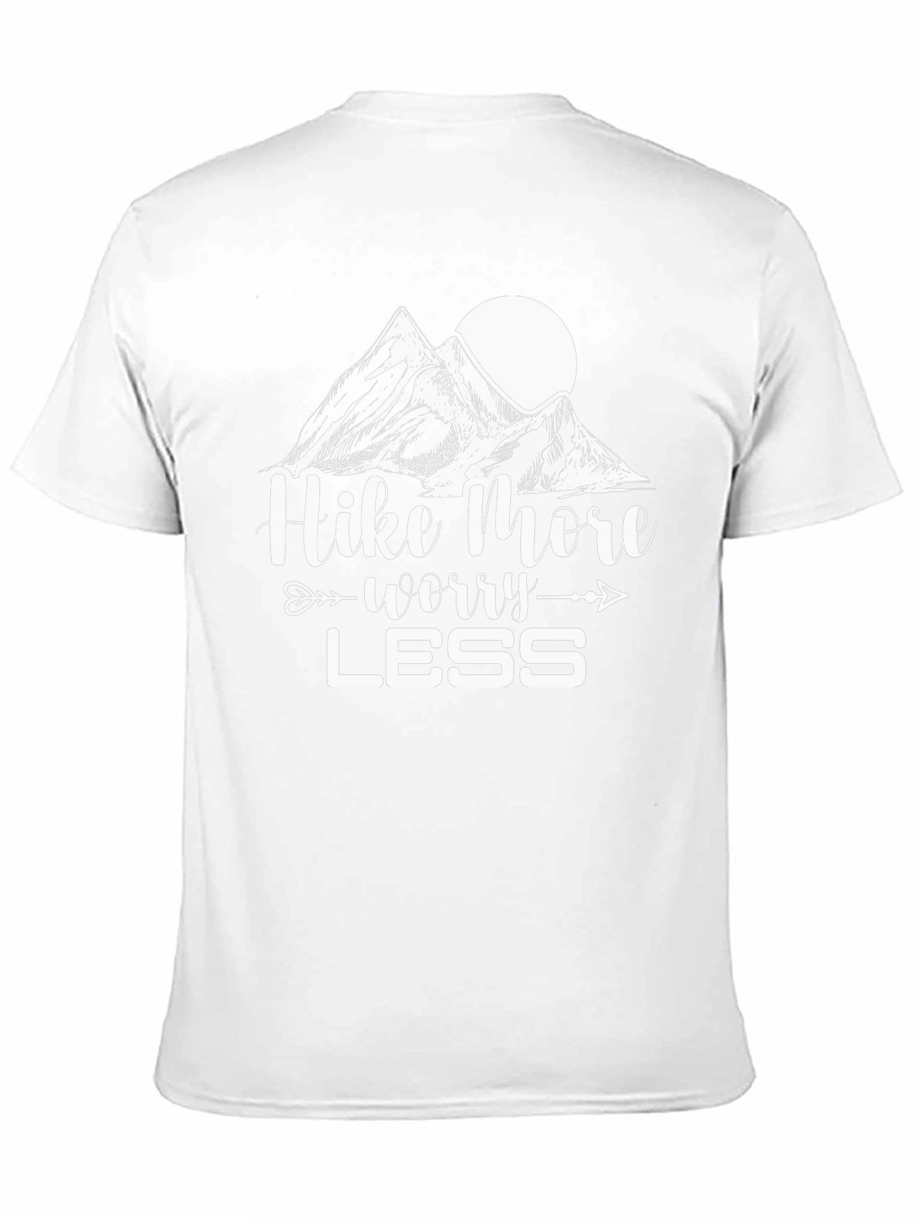 Hike More Worry Less Graphic T-Shirt