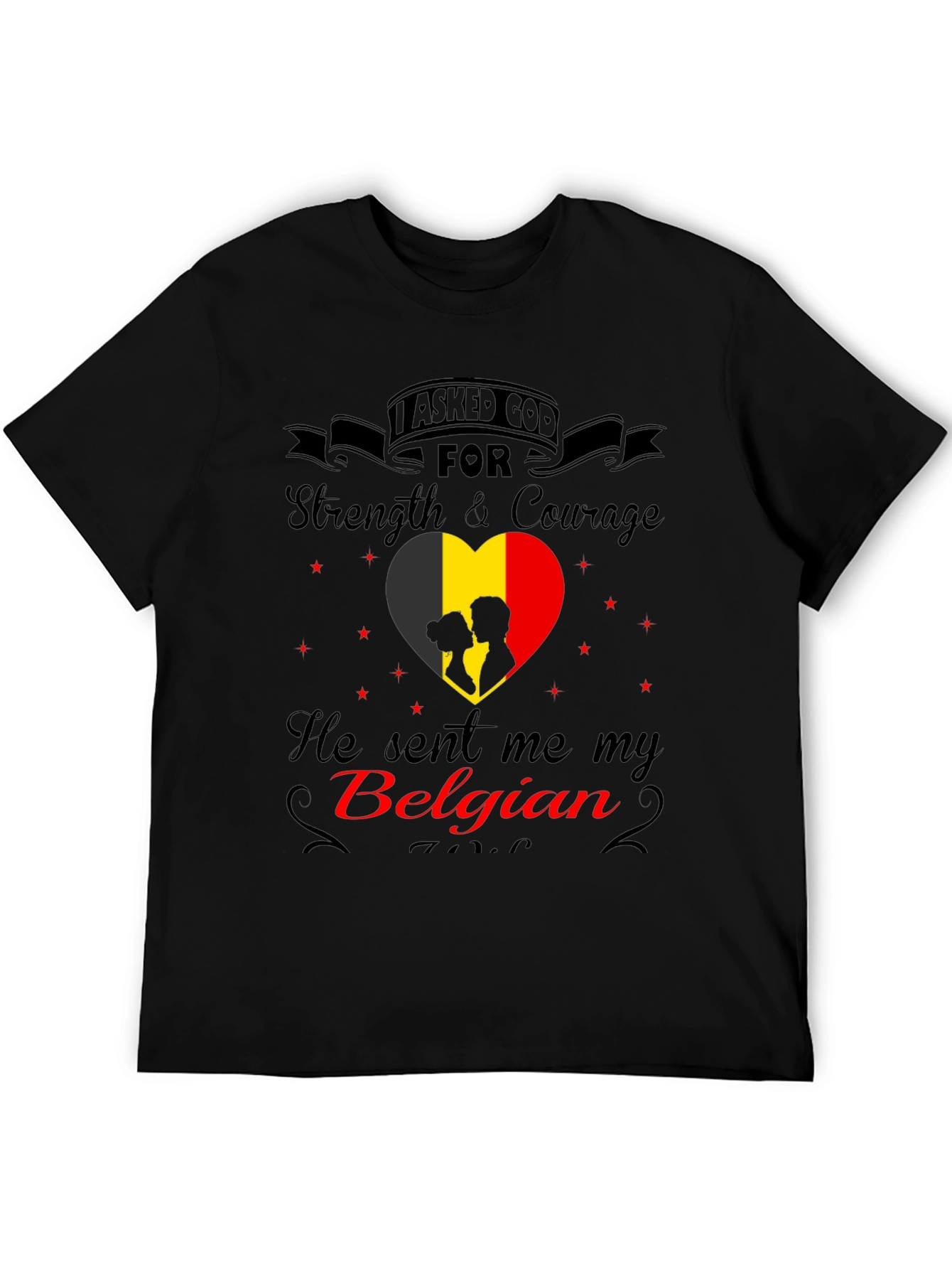 Belgian Pride T-Shirt - God Sent Me My Belgian