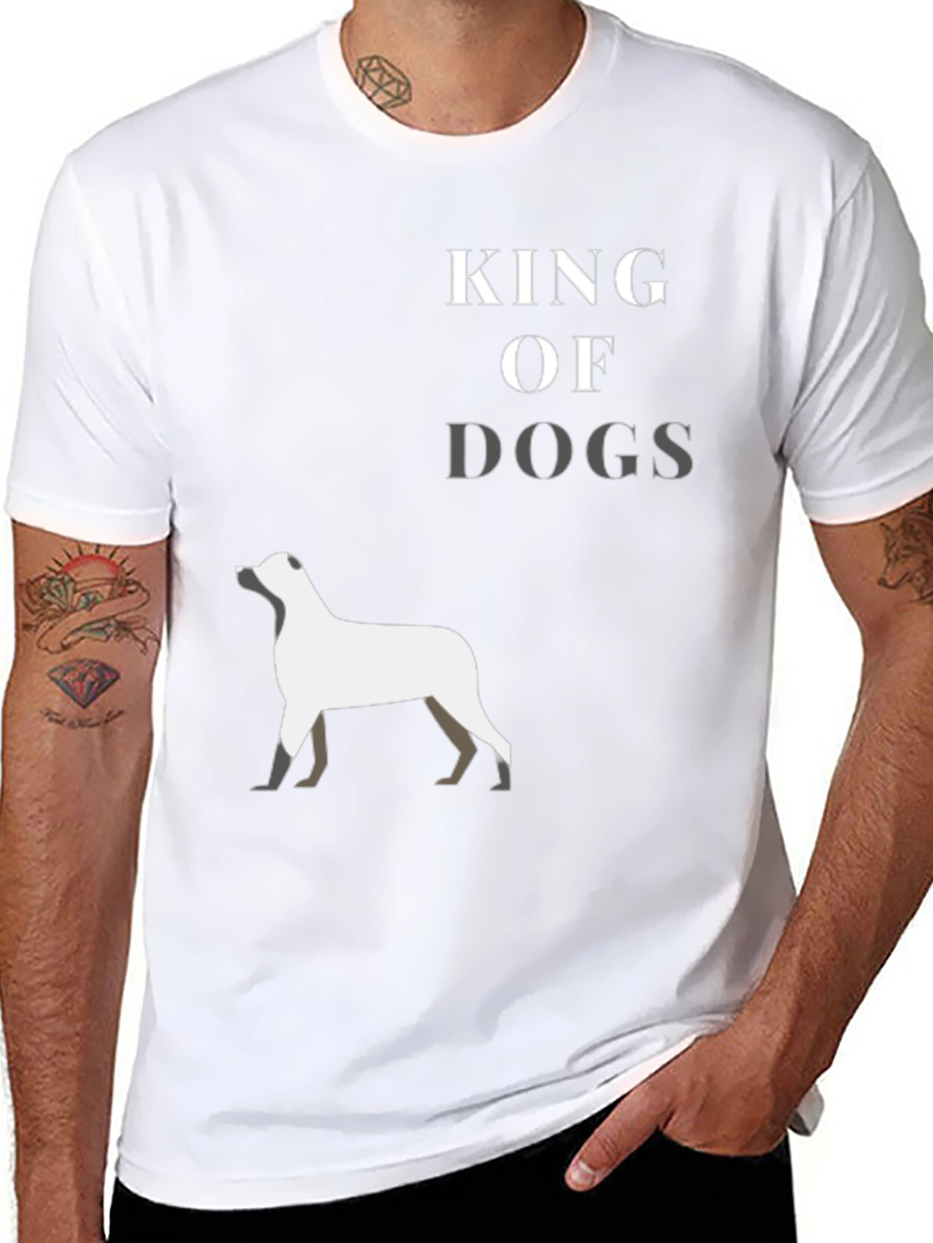 King of Dogs Graphic T-Shirt