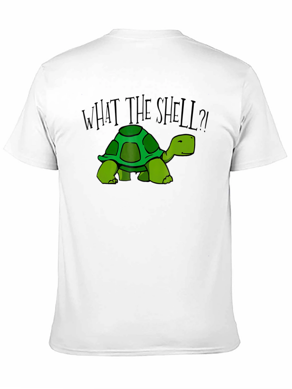 What the Shell? Turtle Graphic Tee - Black
