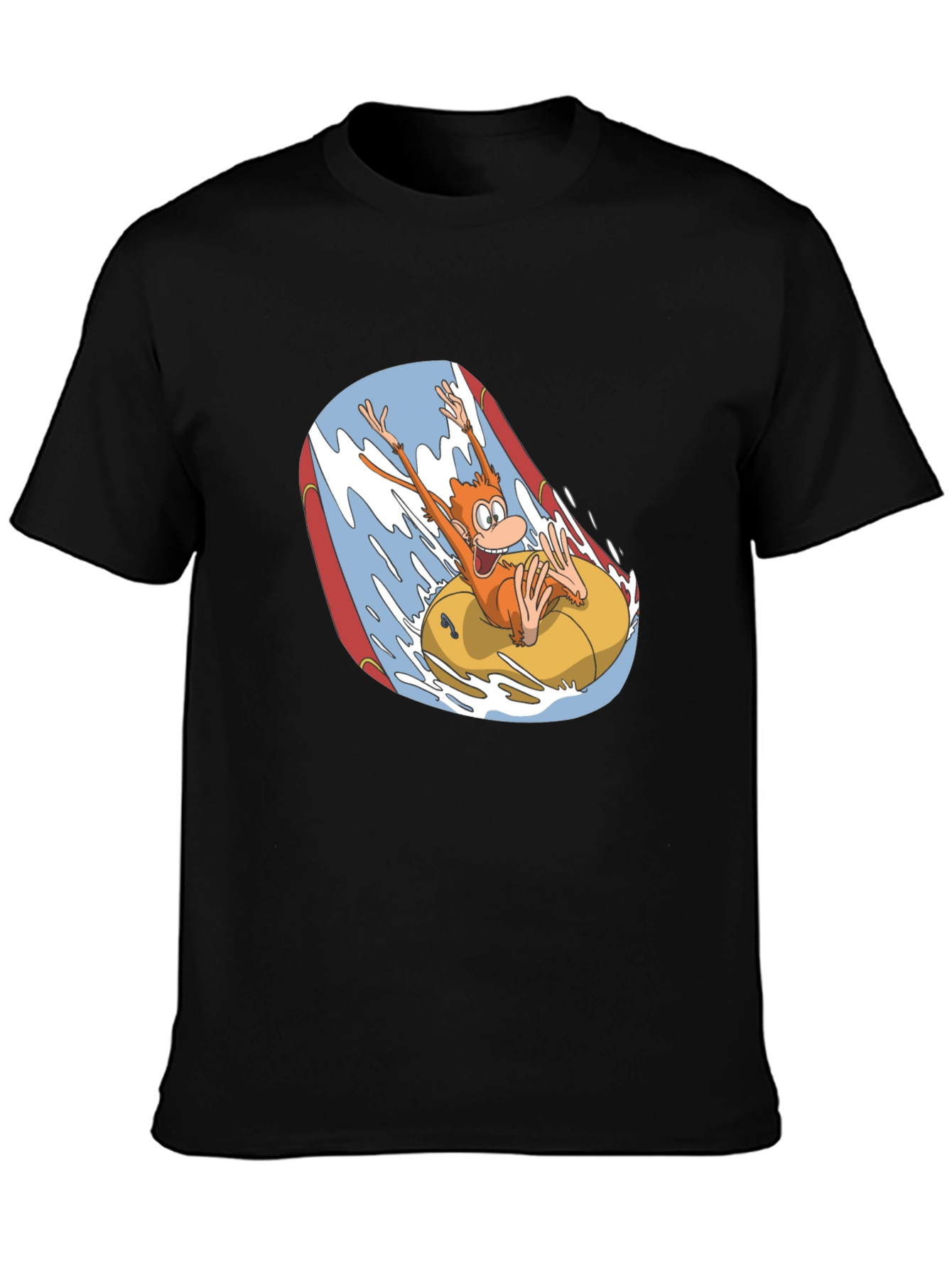 Monkey Water Ride Graphic T-Shirt
