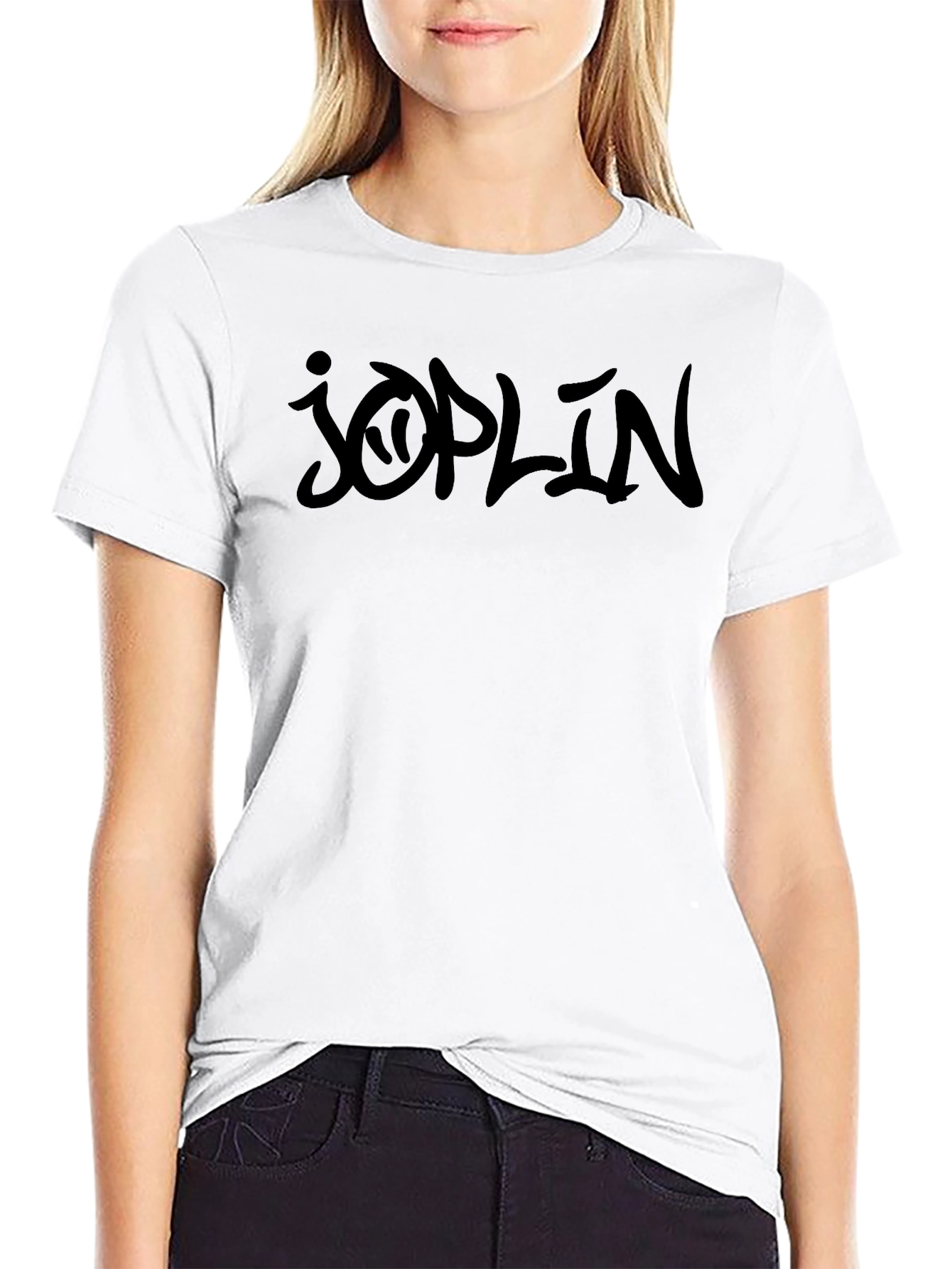 Joplin Graphic Tee - Soft Cotton Blend