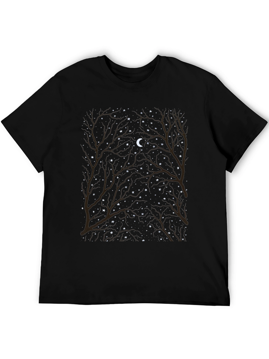 Night Sky Tree Graphic Tee