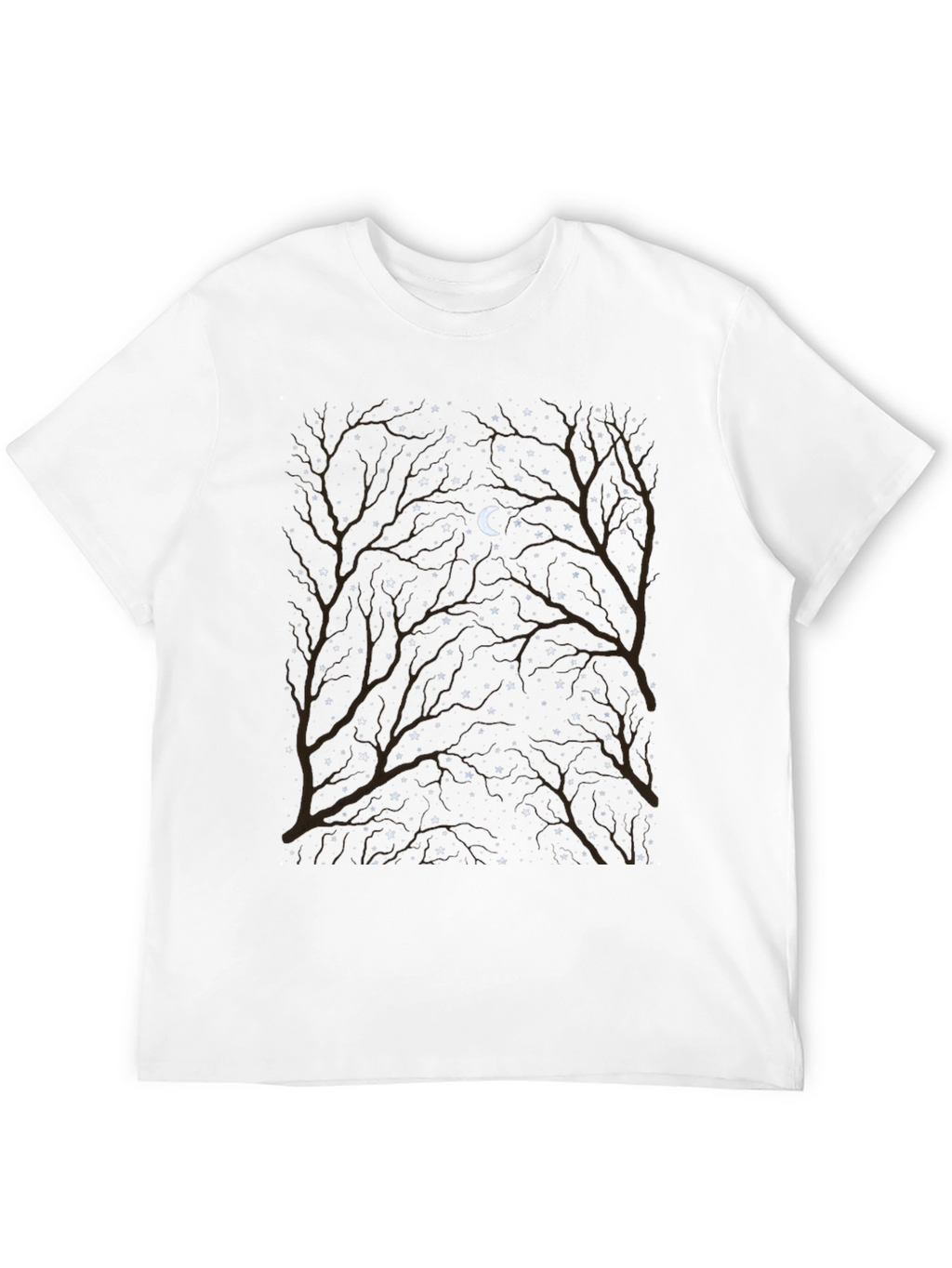 Night Sky Tree Graphic Tee
