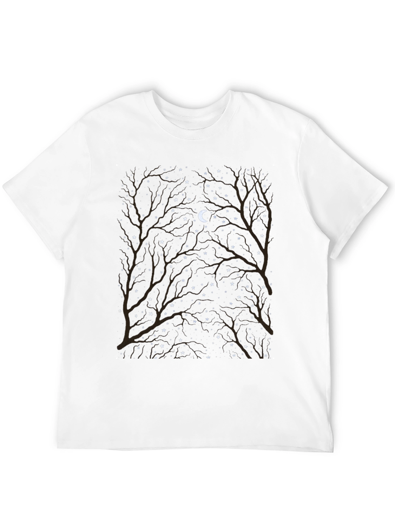 Night Sky Tree Graphic Tee
