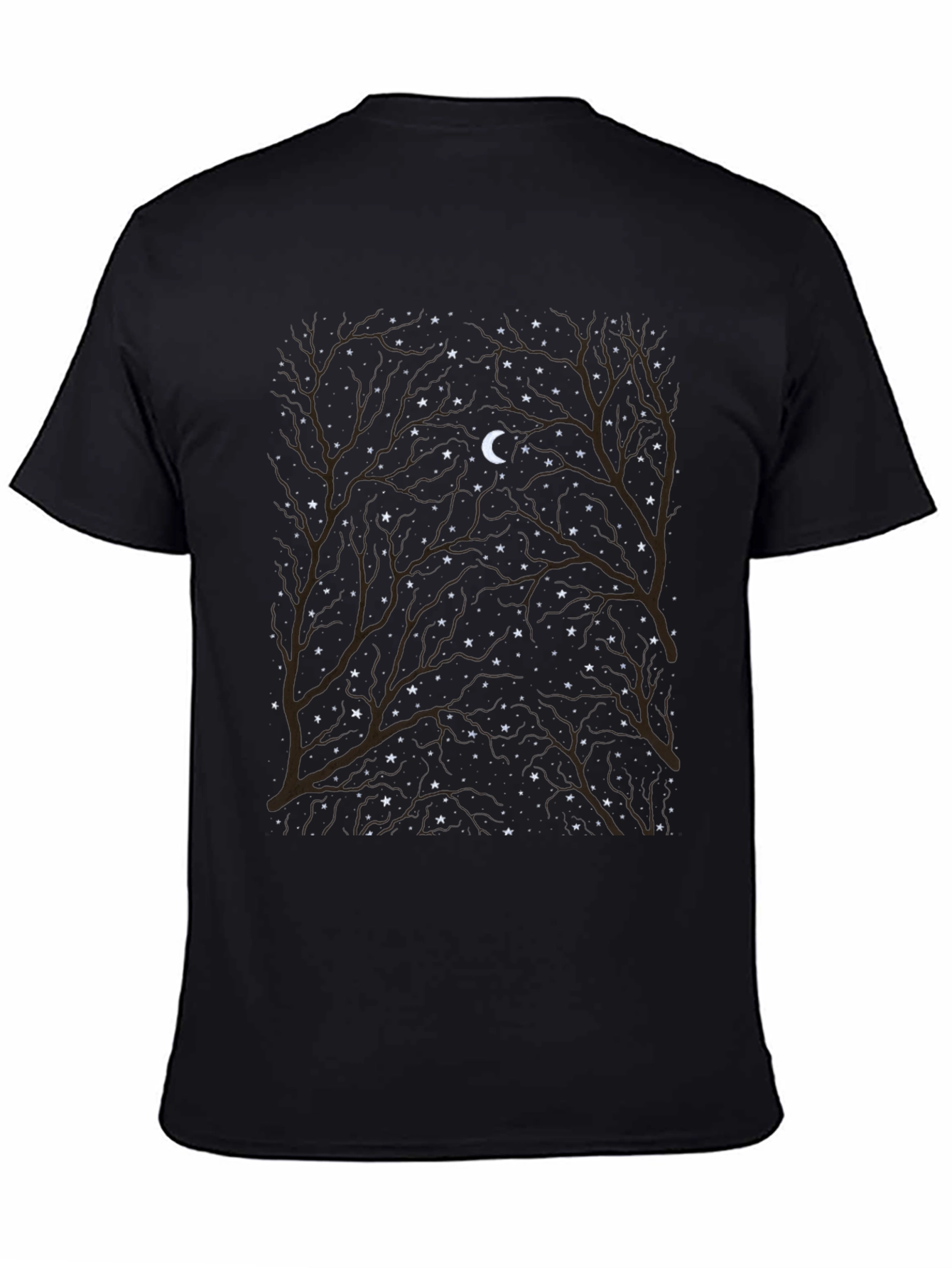 Night Sky Tree Graphic Tee