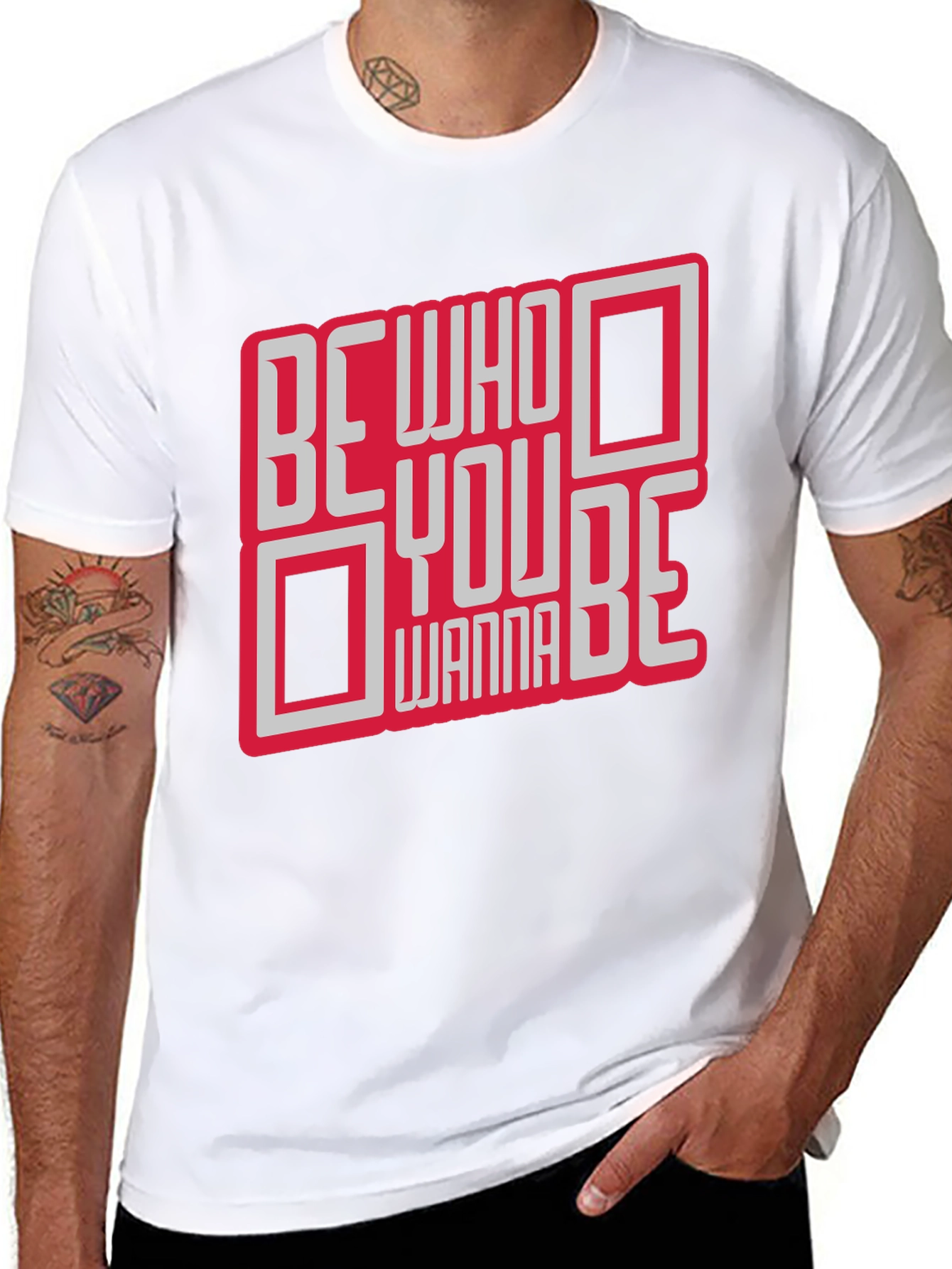 Be Who You Wanna Be Graphic T-Shirt