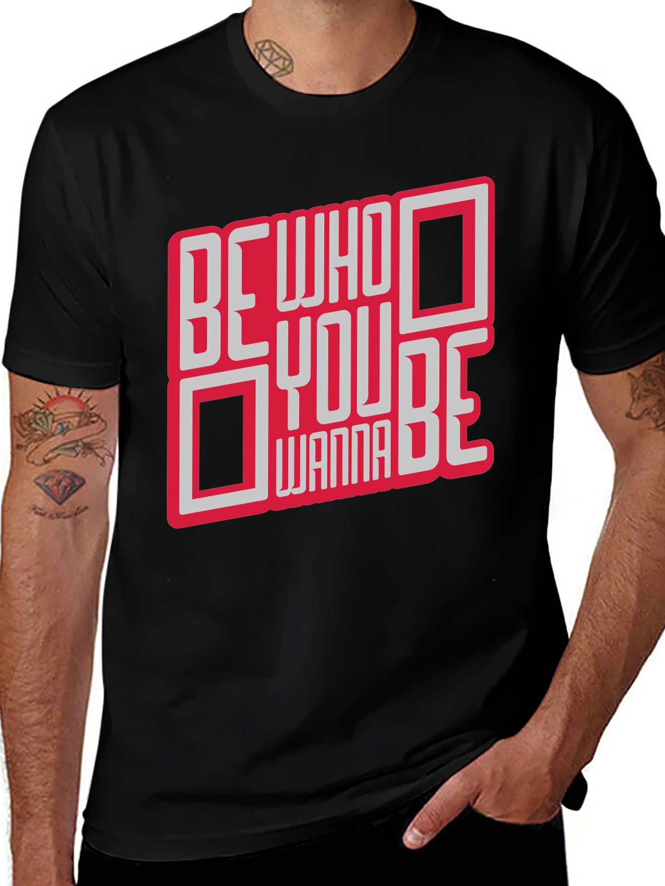Be Who You Wanna Be Graphic T-Shirt