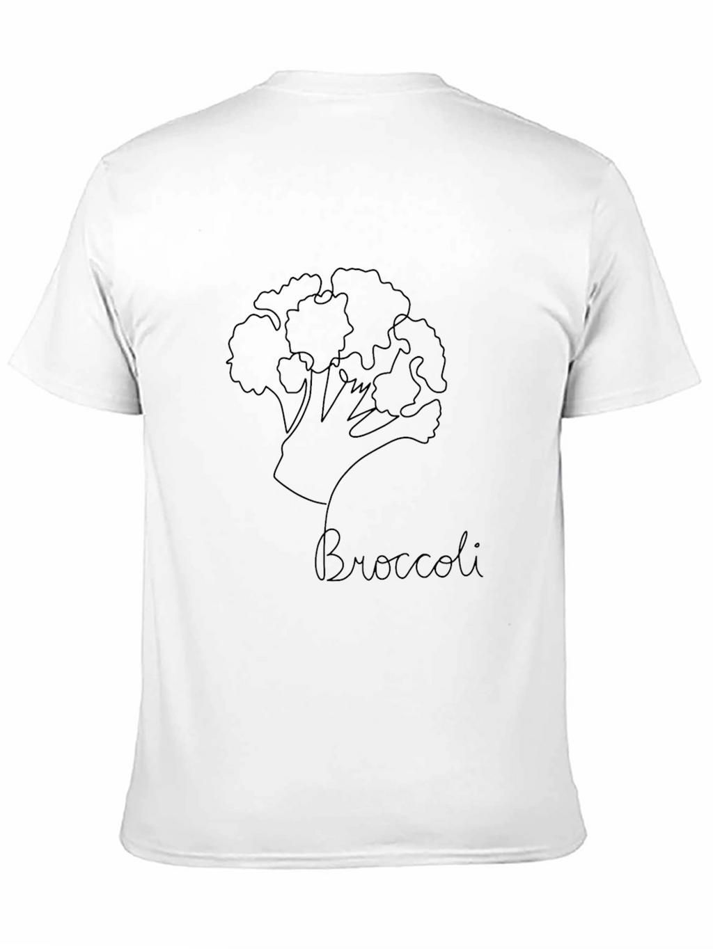 Broccoli T-Shirt - Minimalist Vegetable Tee