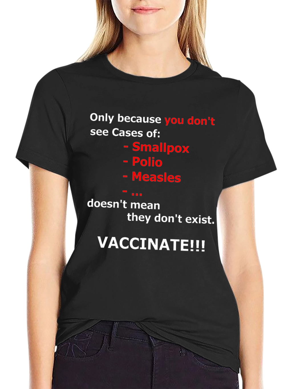 Vaccinate T-Shirt: Prevent Disease