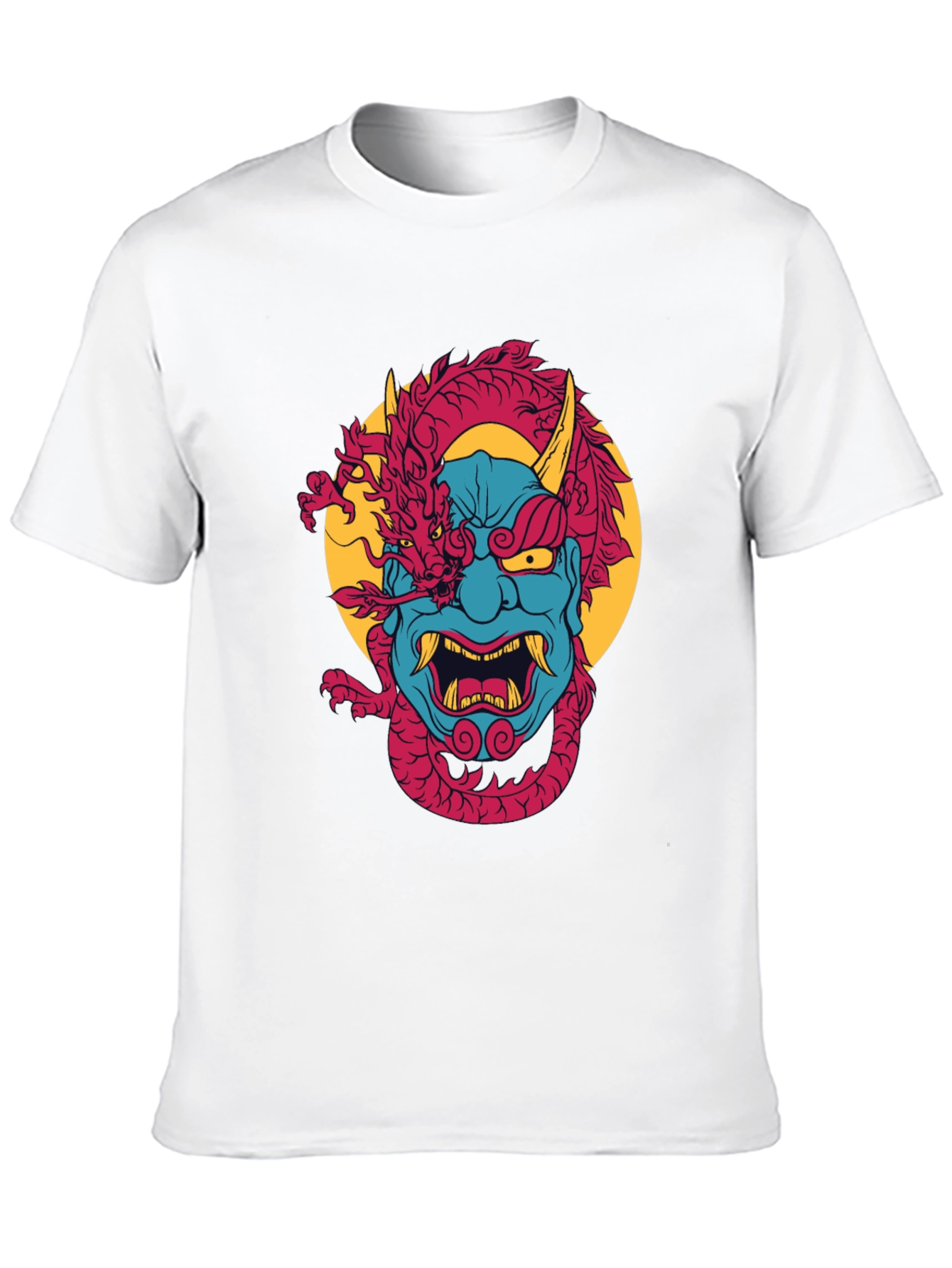 Dragon Oni Graphic Black T-Shirt