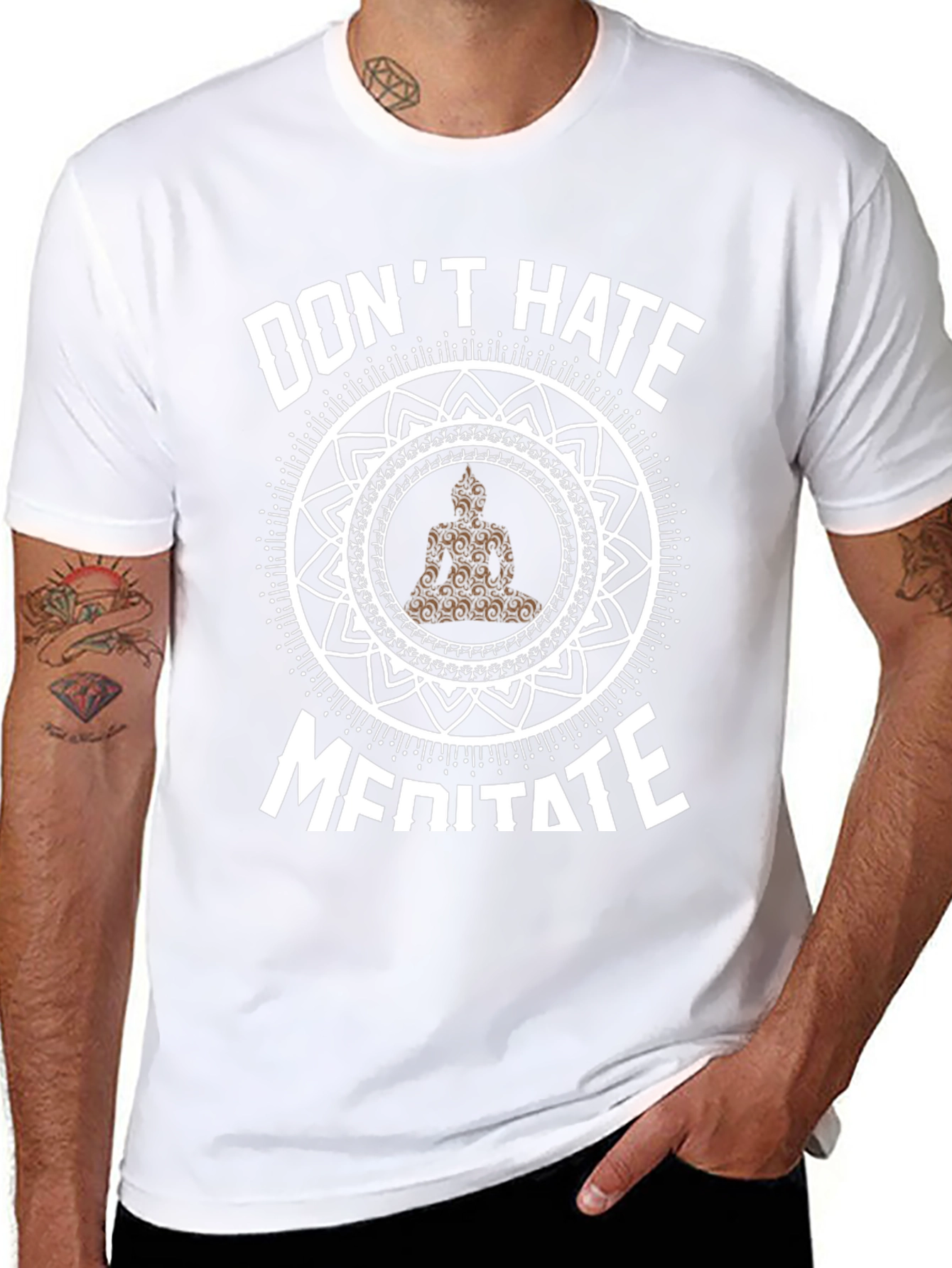 Dont Hate Meditate T-Shirt