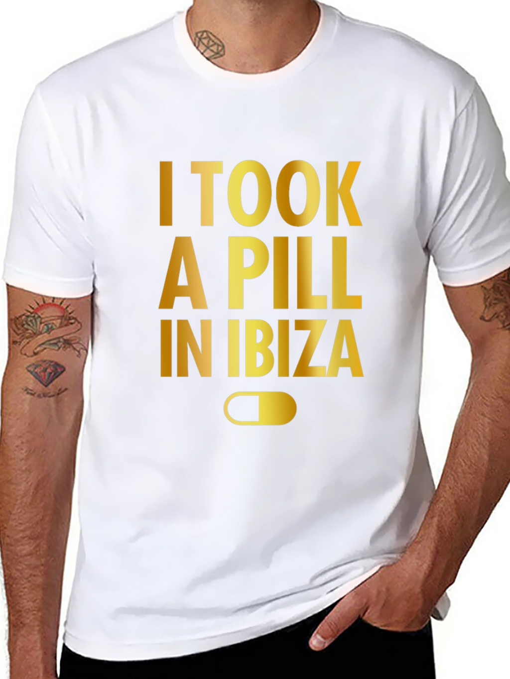 I Took A Pill In Ibiza Graphic Tee