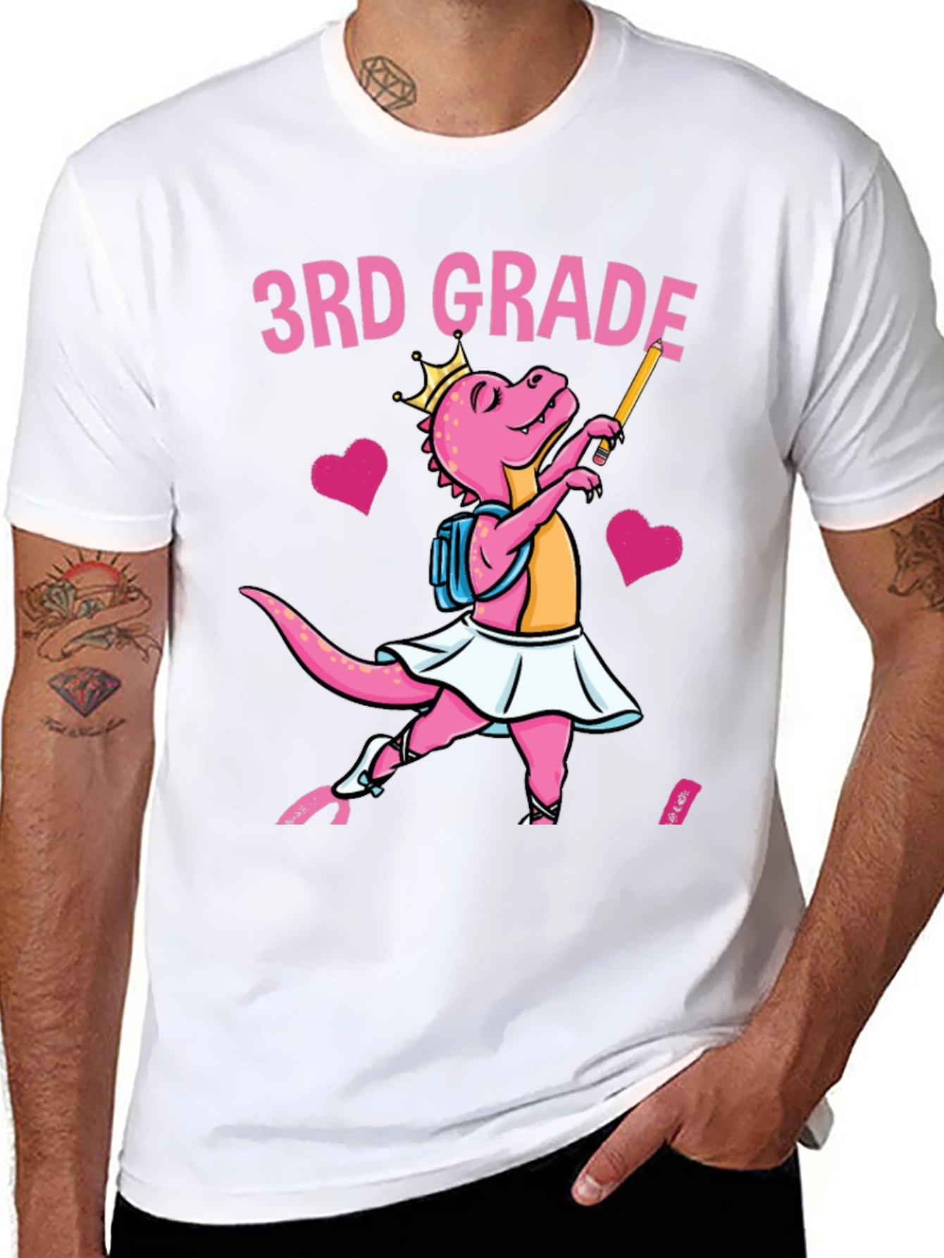 3rd Grade Dinosaur T-Shirt