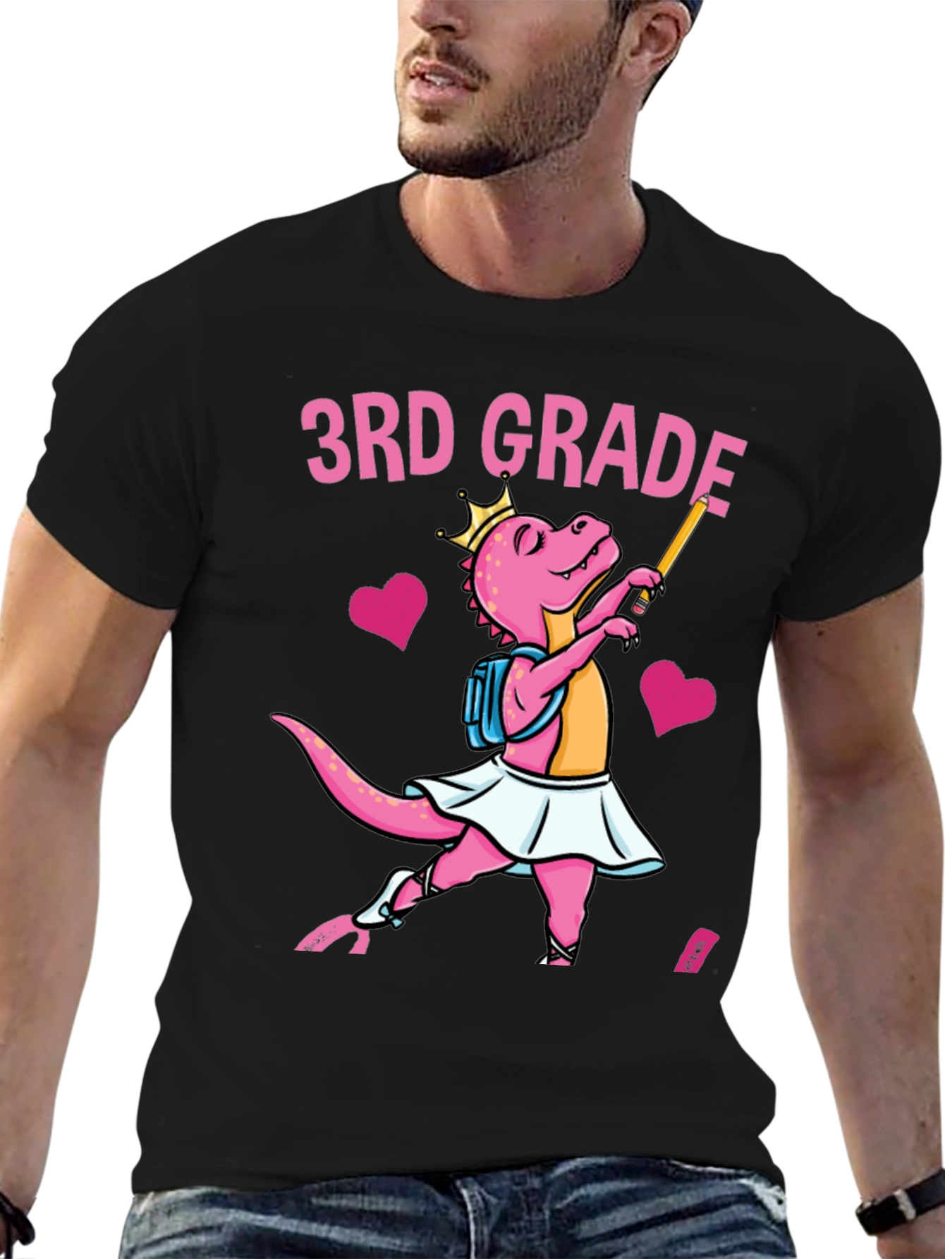3rd Grade Dinosaur T-Shirt