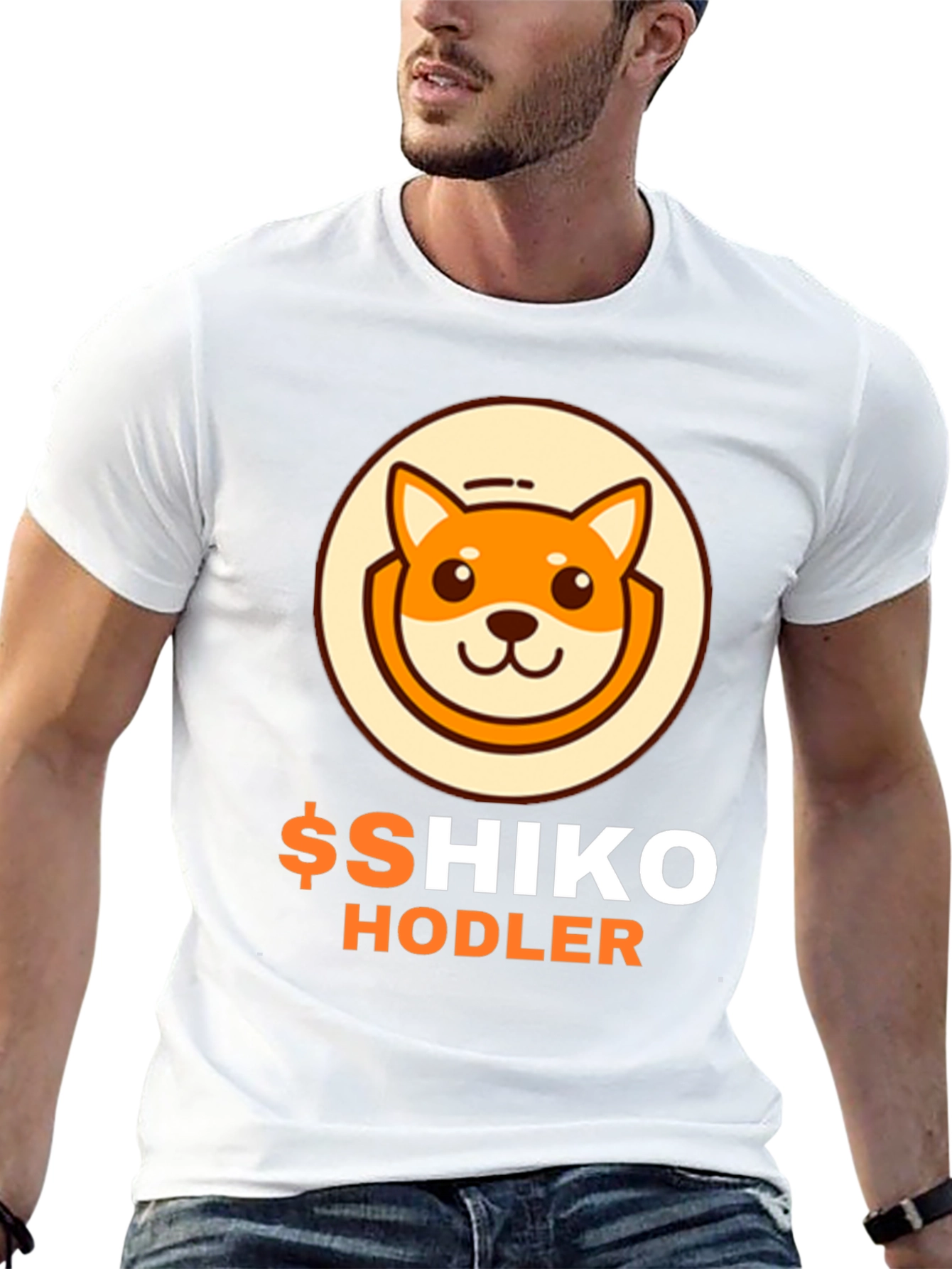 Shiko Hodler T-Shirt Crypto Dog Meme Tee