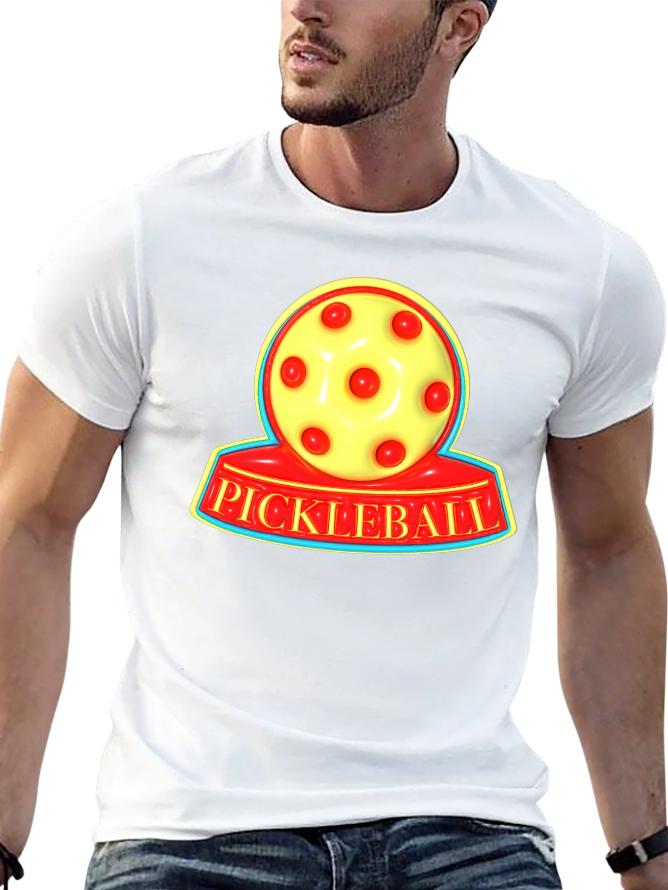 Pickleball Graphic Tee - Sporty & Fun!