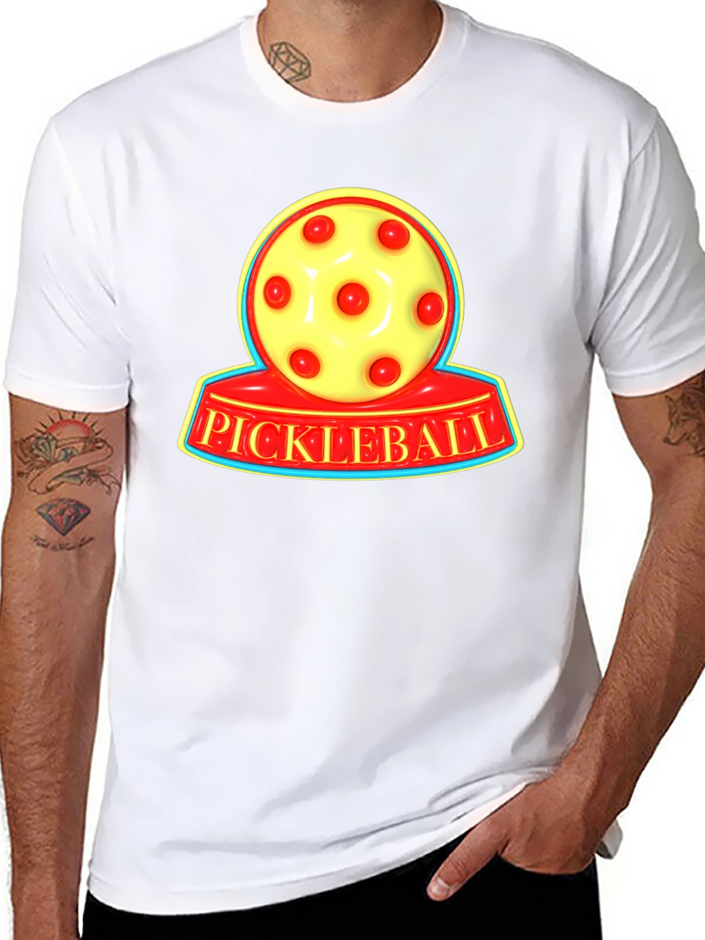 Pickleball Graphic Tee - Sporty & Fun!
