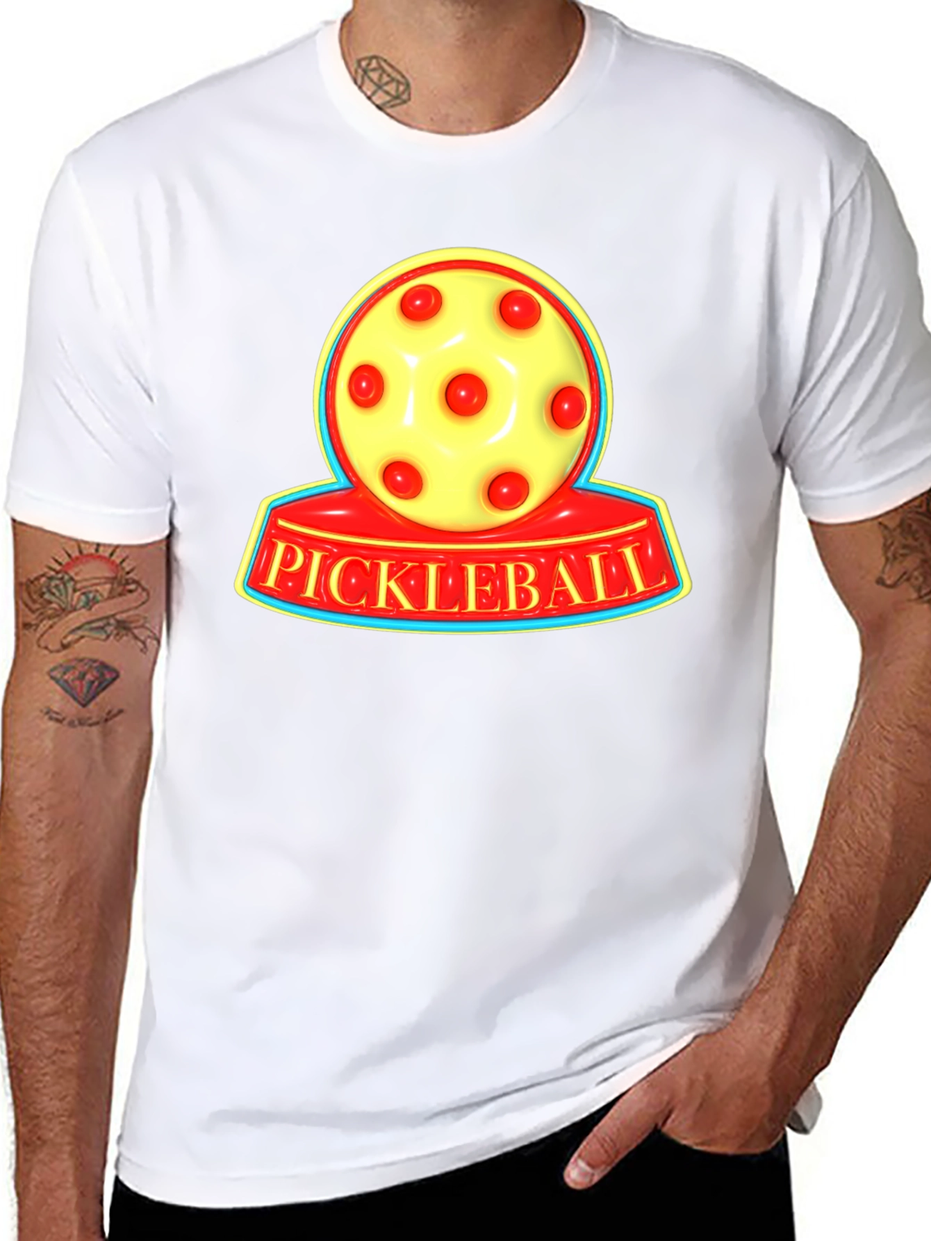 Pickleball Graphic Tee - Sporty & Fun!
