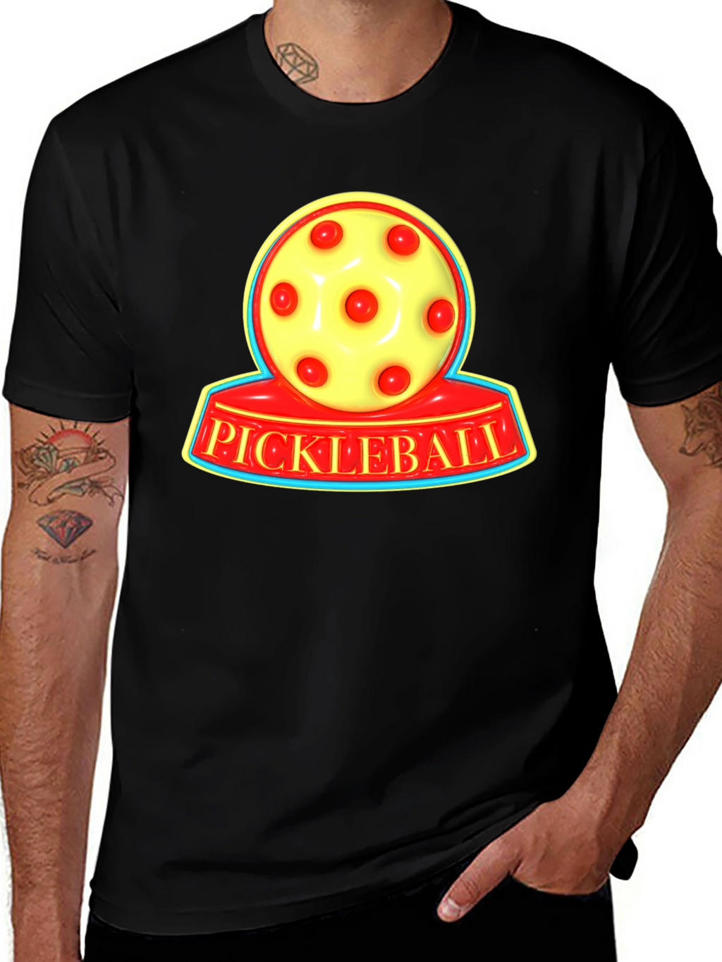 Pickleball Graphic Tee - Sporty & Fun!