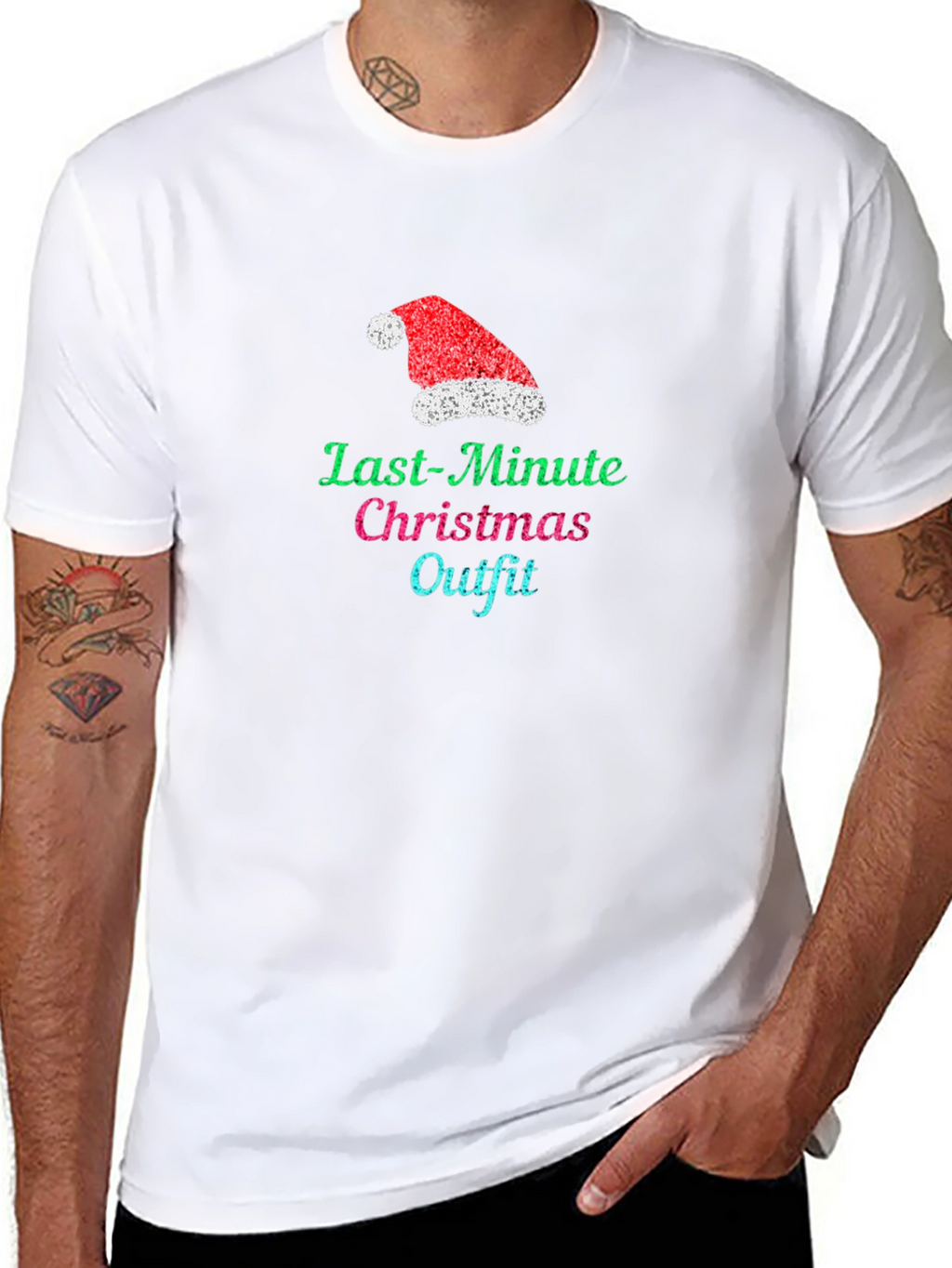 Last-Minute Christmas Outfit T-Shirt