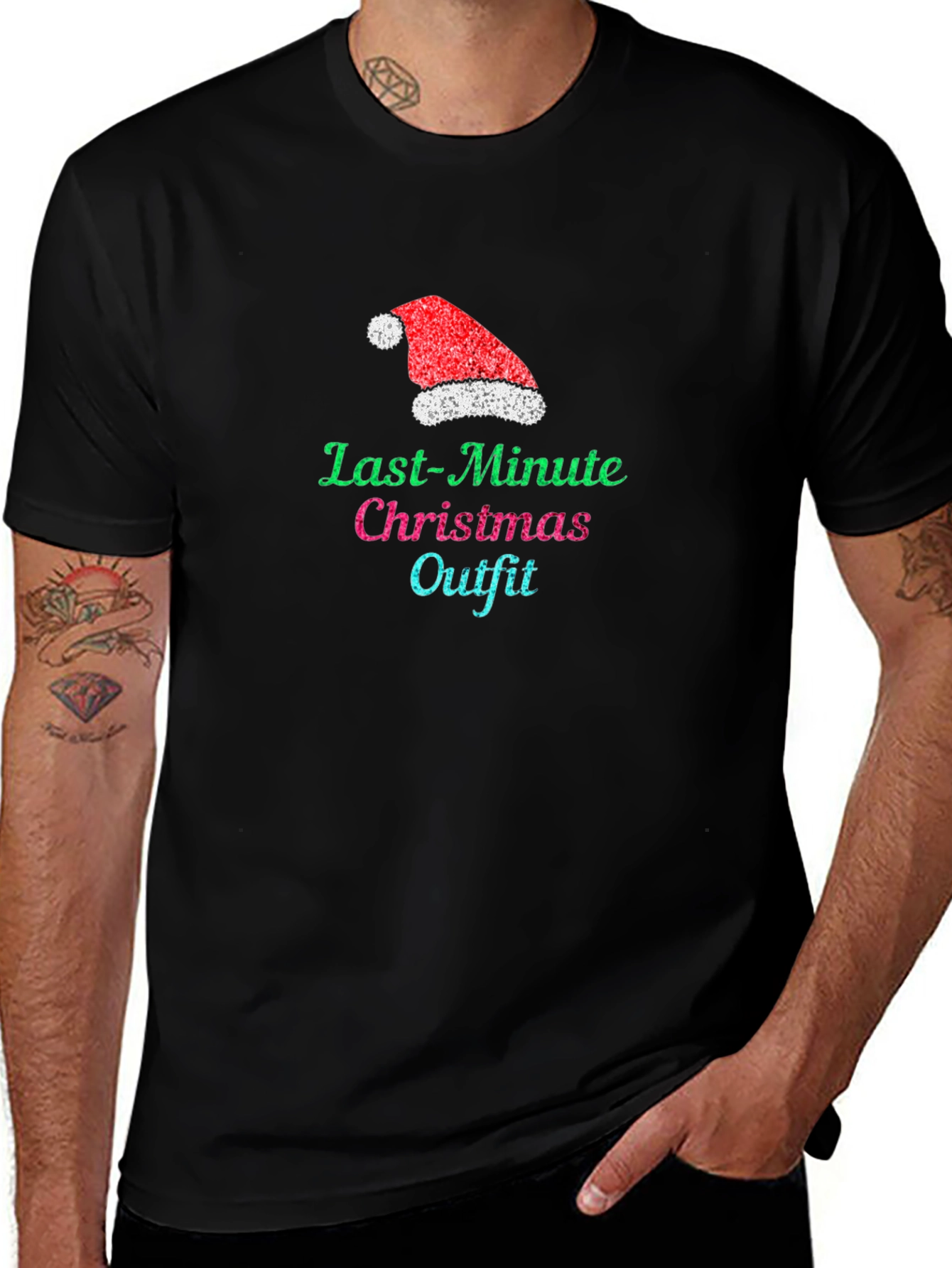 Last-Minute Christmas Outfit T-Shirt