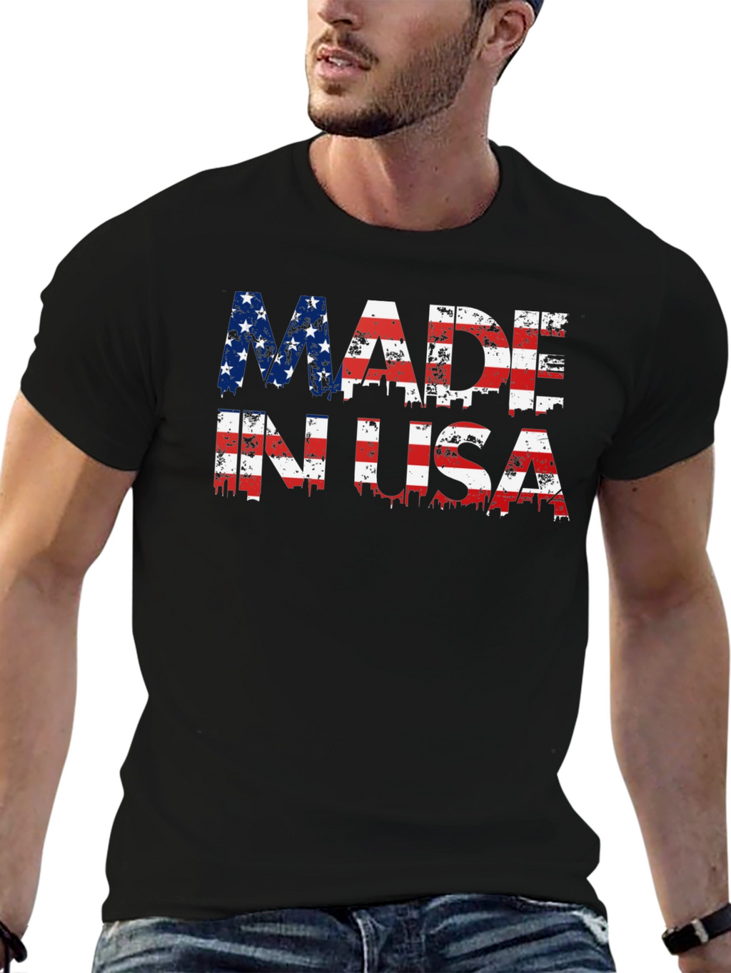 Made in USA Patriotic T-Shirt
