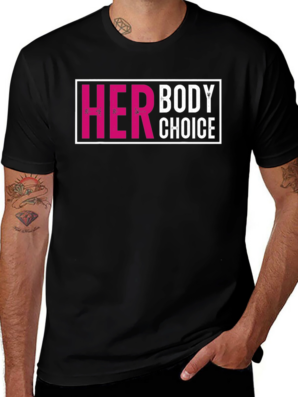 Her Body Choice T-Shirt - Pro Choice Tee