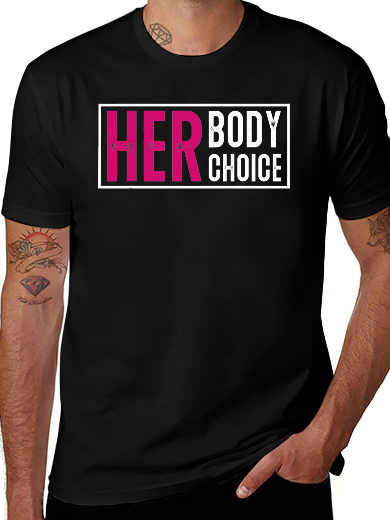 Her Body Choice T-Shirt - Pro Choice Tee