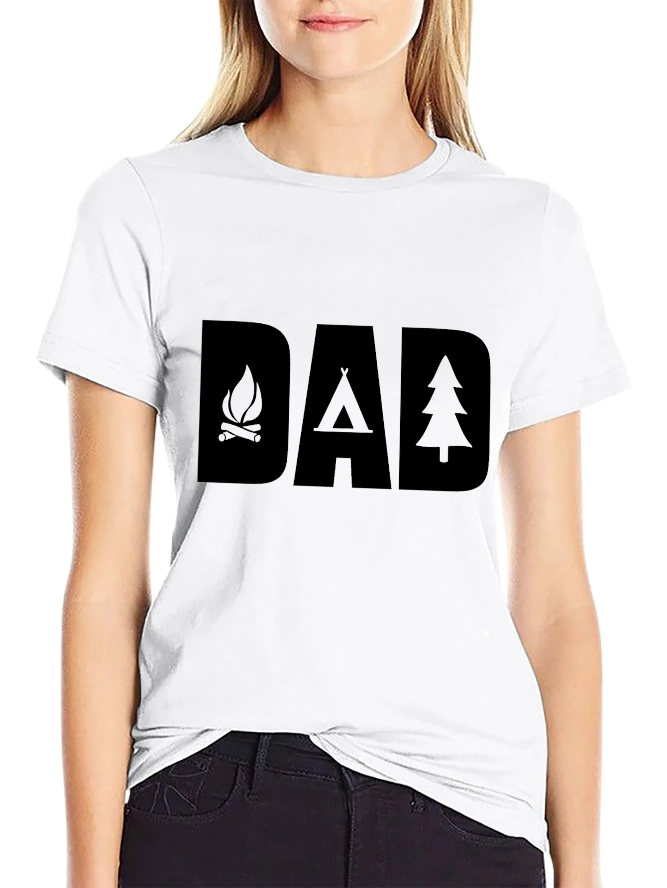 Camping Dad Graphic T-Shirt