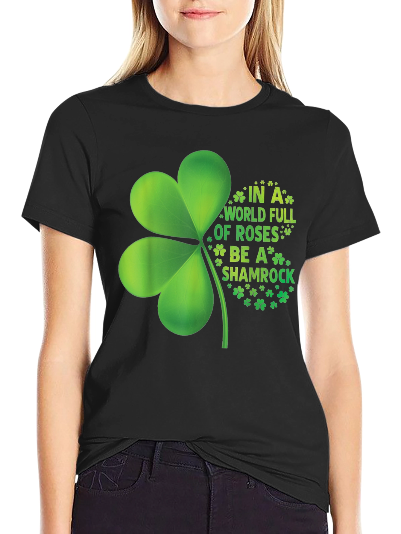 Shamrock Graphic Tee - St. Patricks Day Shirt