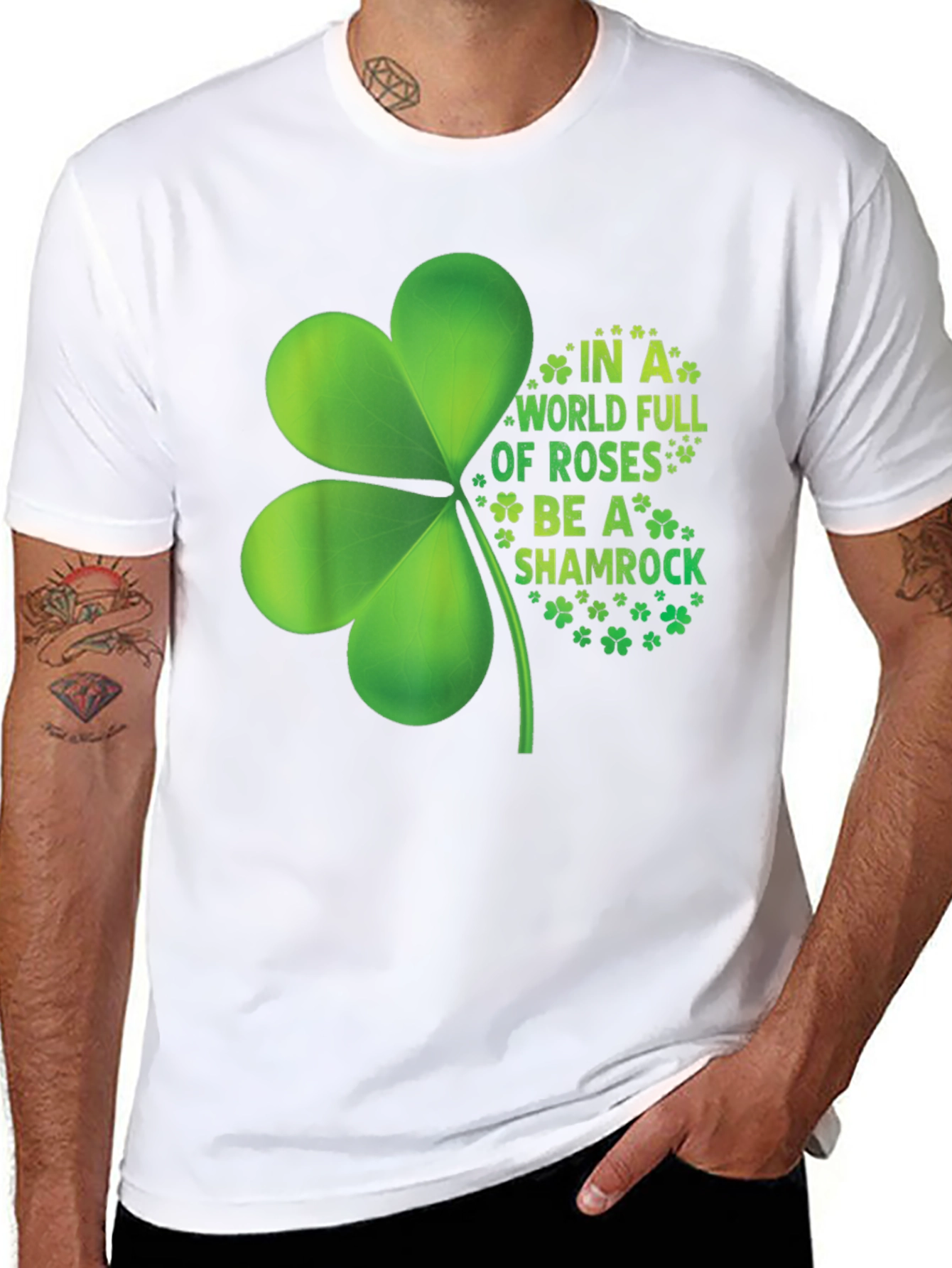 Shamrock Graphic Tee - St. Patricks Day Shirt