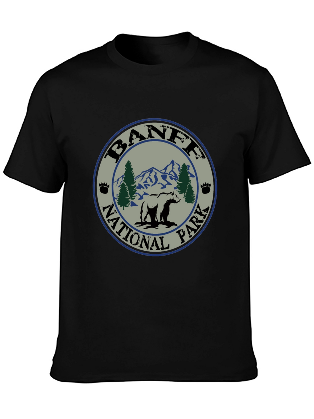 Banff National Park Bear T-Shirt - Nature Adventure Tee