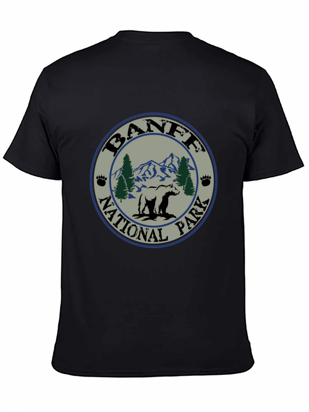 Banff National Park Bear T-Shirt - Nature Adventure Tee
