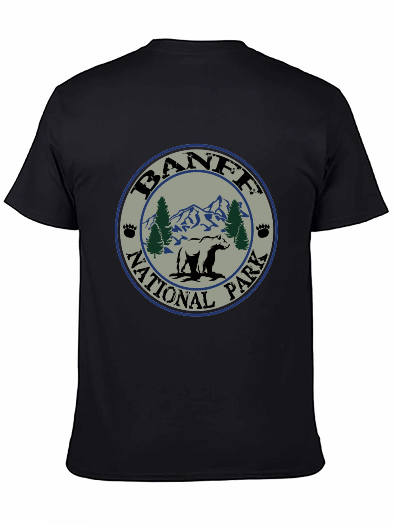 Banff National Park Bear T-Shirt - Nature Adventure Tee