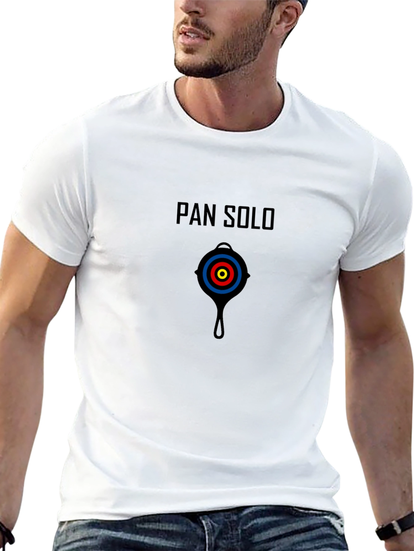 Pan Solo T-Shirt - Black Graphic Tee