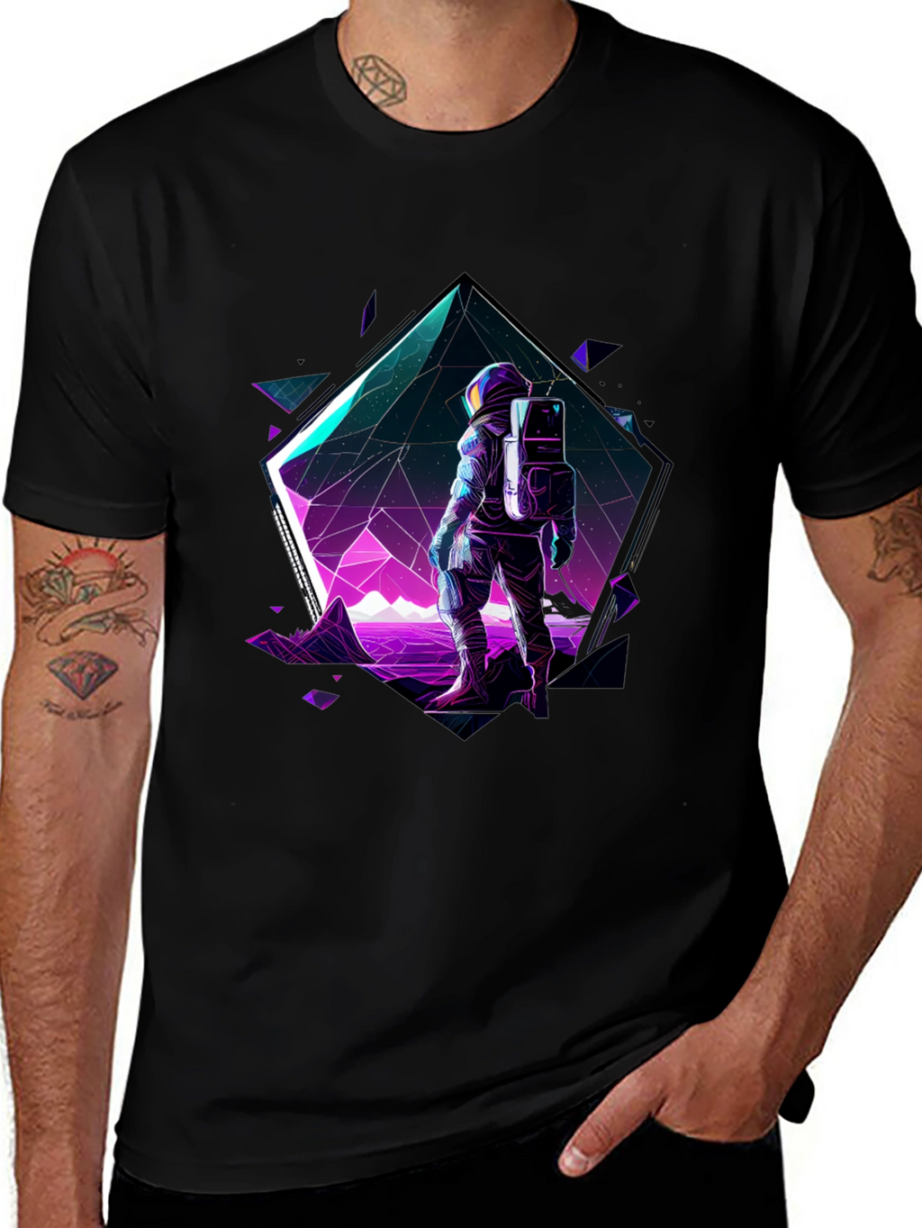 Astronaut Graphic Tee - Space Adventure T-Shirt