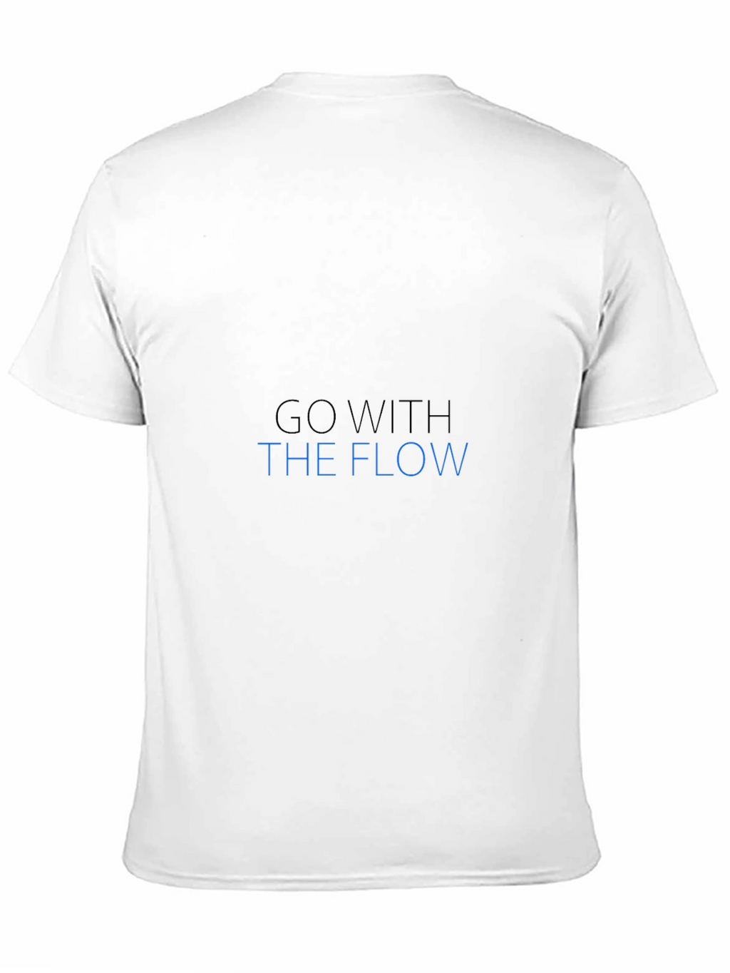 Go With The Flow Black T-Shirt