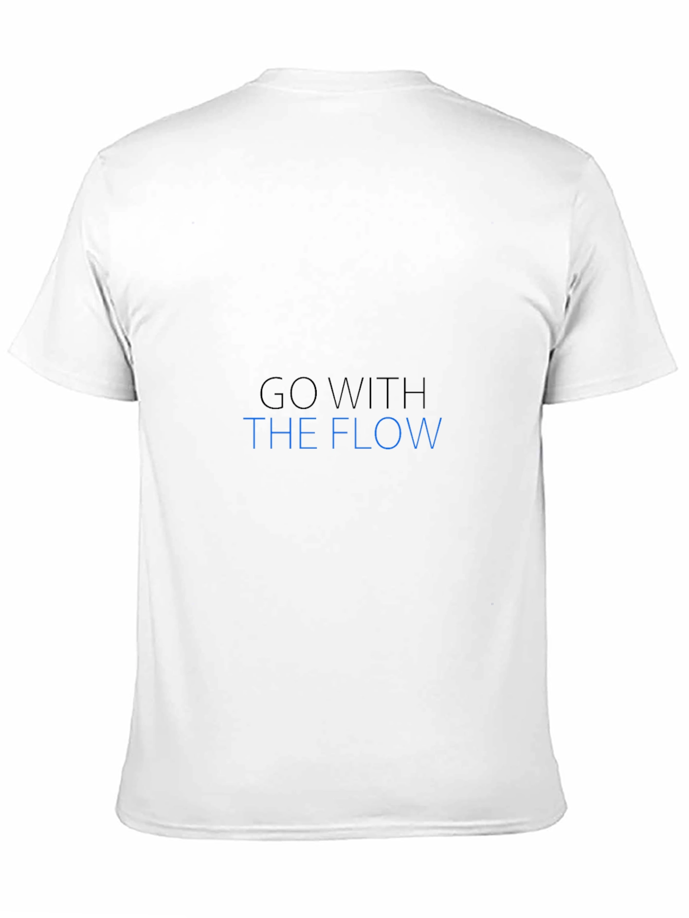Go With The Flow Black T-Shirt